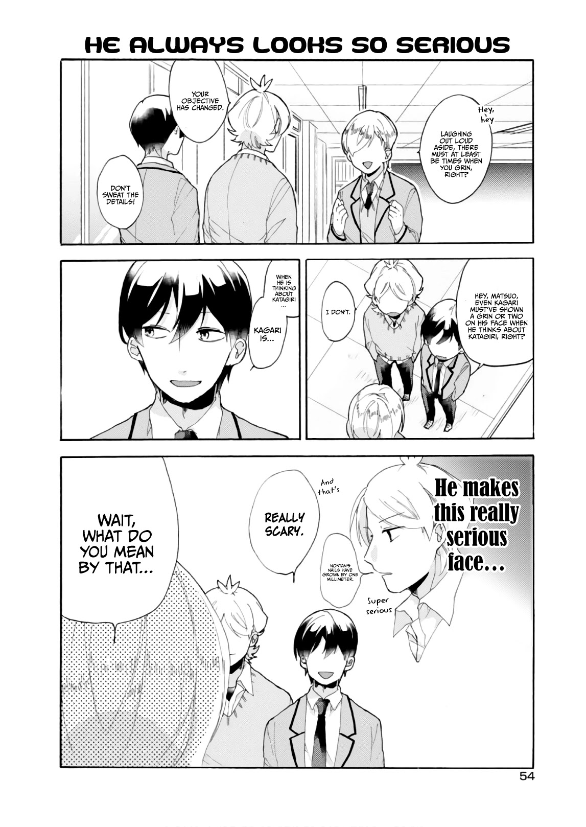 Akkun to Kanojo Chapter 54 page 19 - Chapter 54