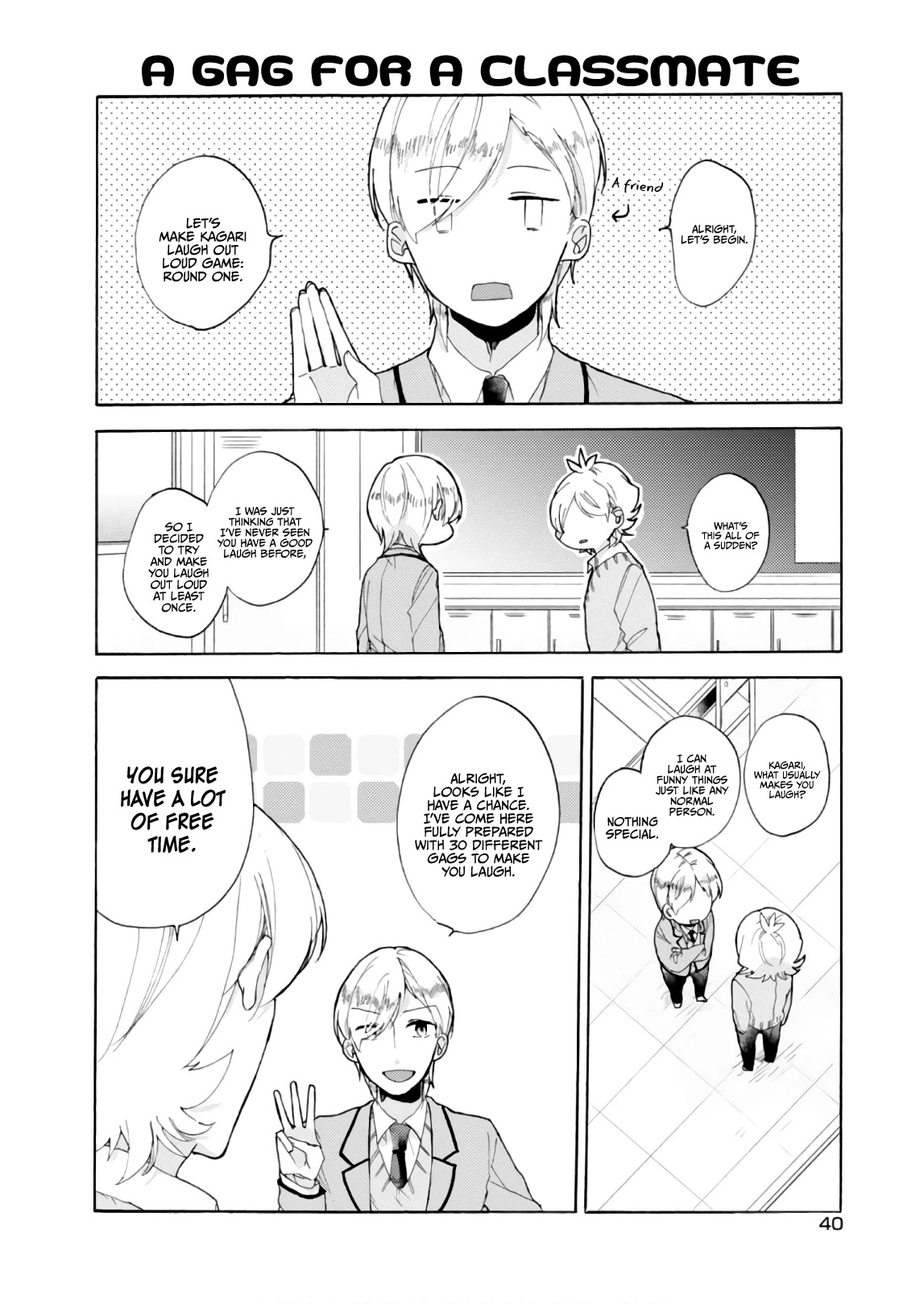 Akkun to Kanojo Chapter 54 page 5 - Chapter 54