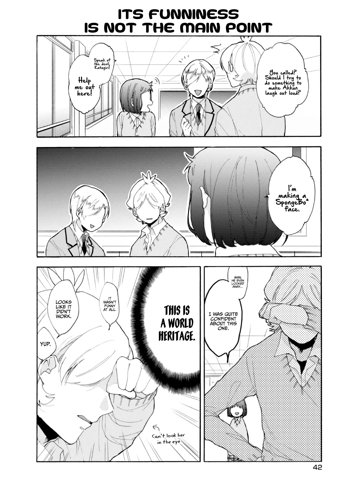 Akkun to Kanojo Chapter 54 page 7 - Chapter 54