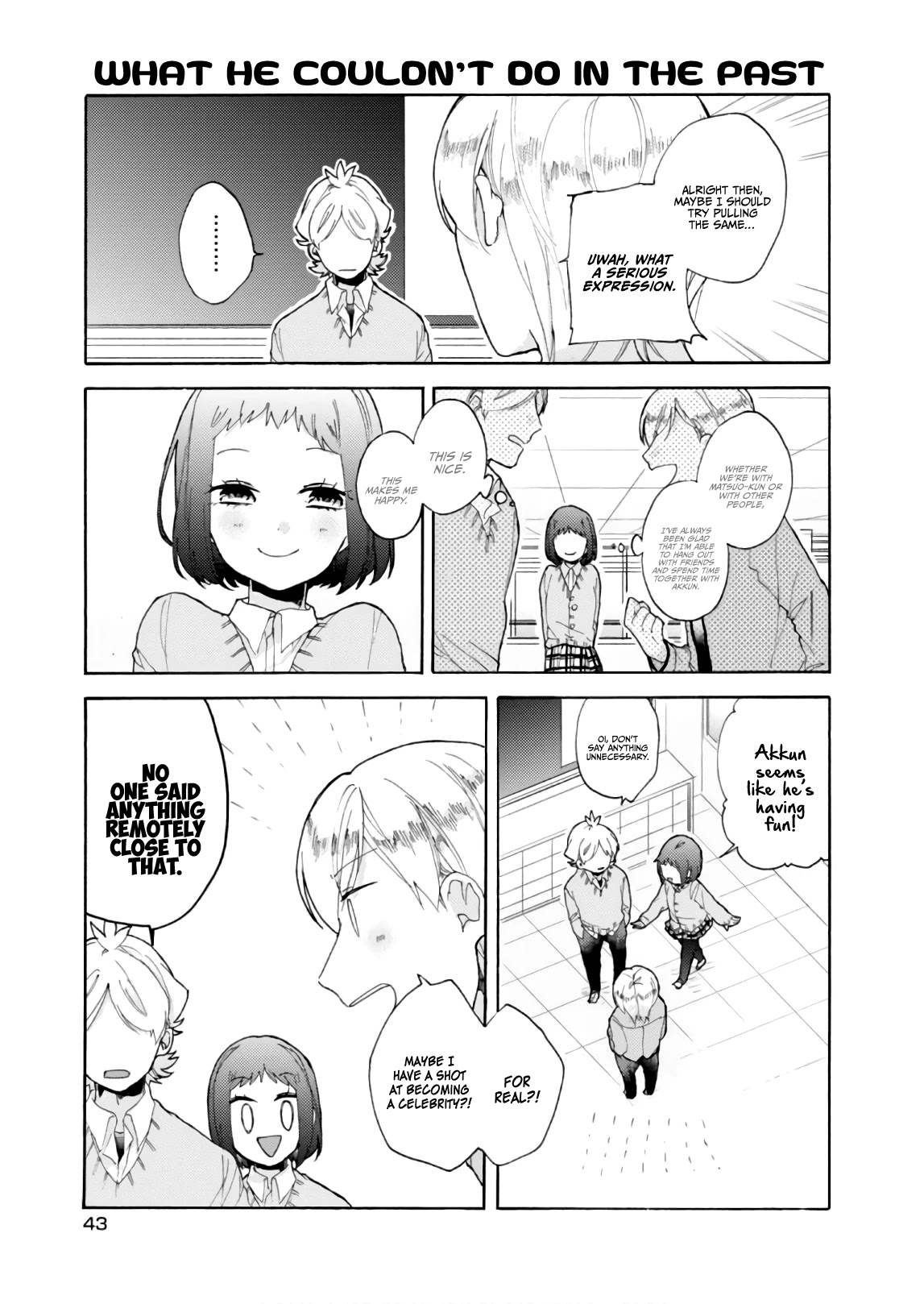 Akkun to Kanojo Chapter 54 page 8 - Chapter 54