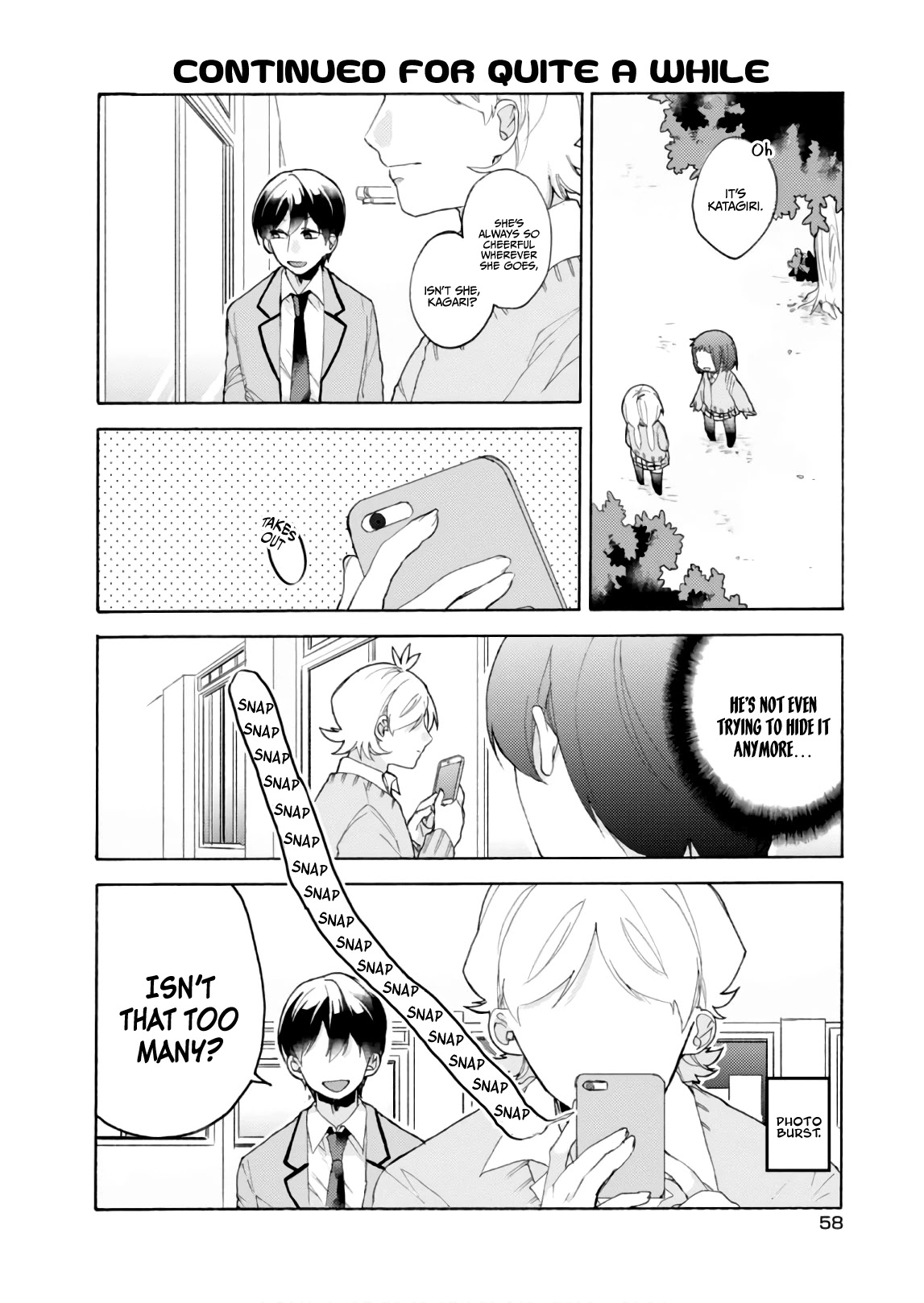 Akkun to Kanojo Chapter 55 page 5 - Chapter 55