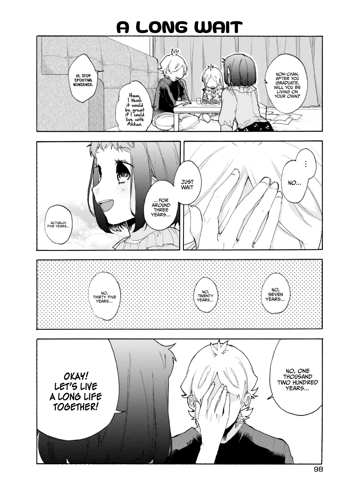 Akkun to Kanojo Chapter 57 page 9 - Chapter 57
