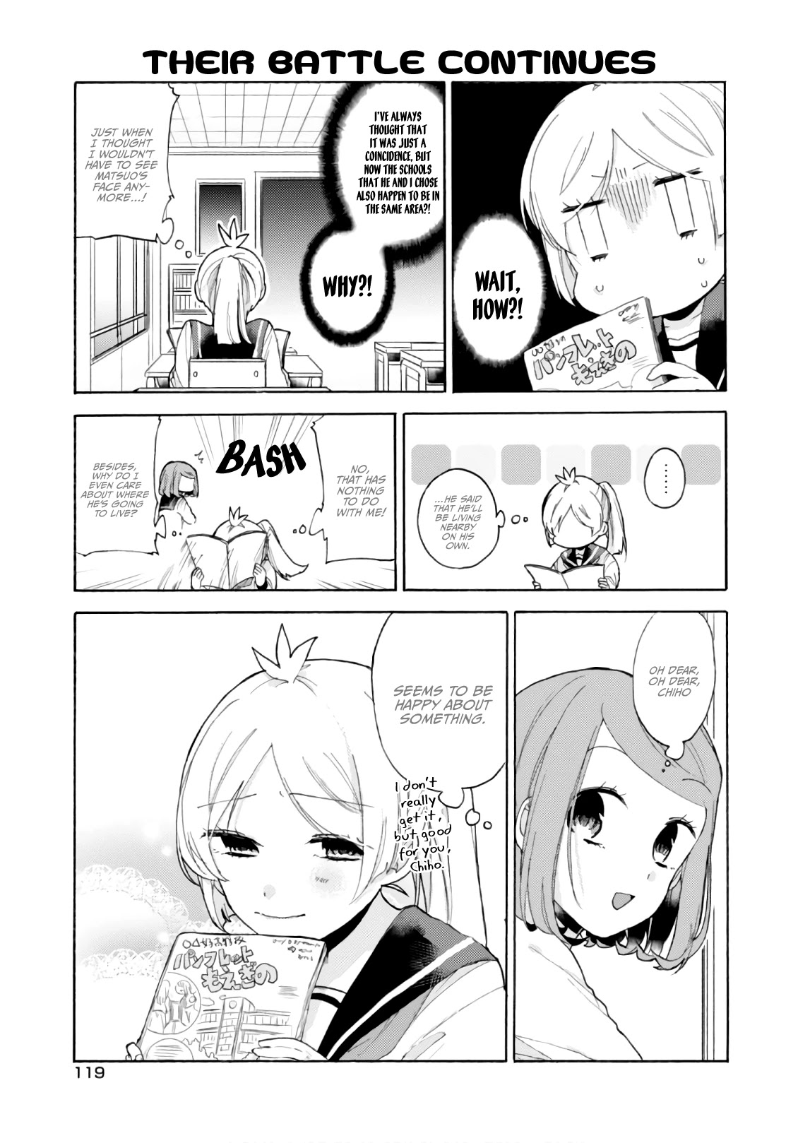 Akkun to Kanojo Chapter 58 page 12 - Chapter 58