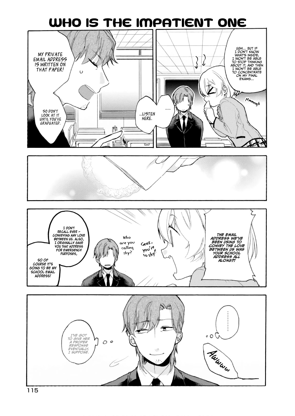 Akkun to Kanojo Chapter 58 page 8 - Chapter 58