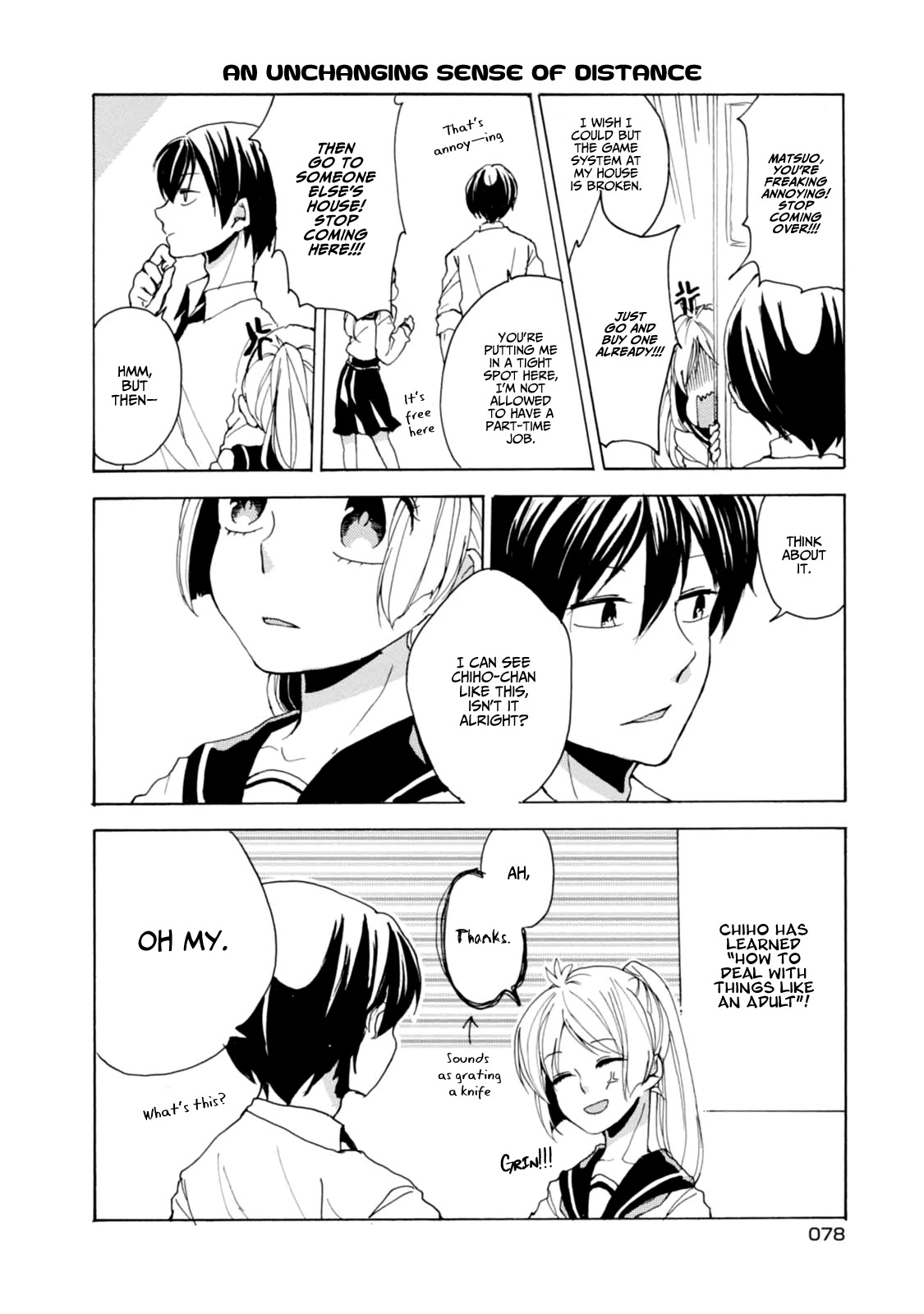 Akkun to Kanojo Chapter 6 page 8 - Chapter 6