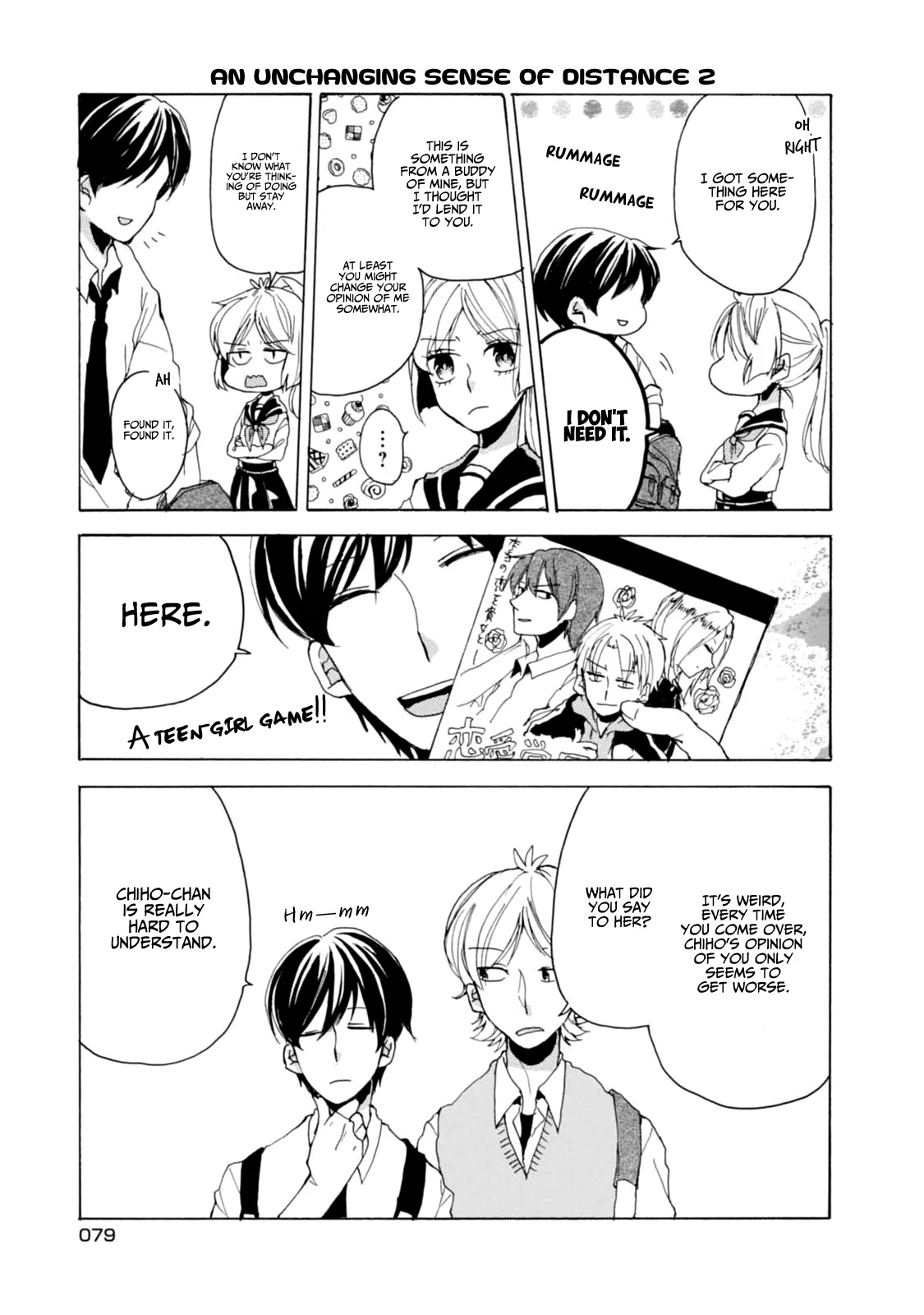 Akkun to Kanojo Chapter 6 page 9 - Chapter 6