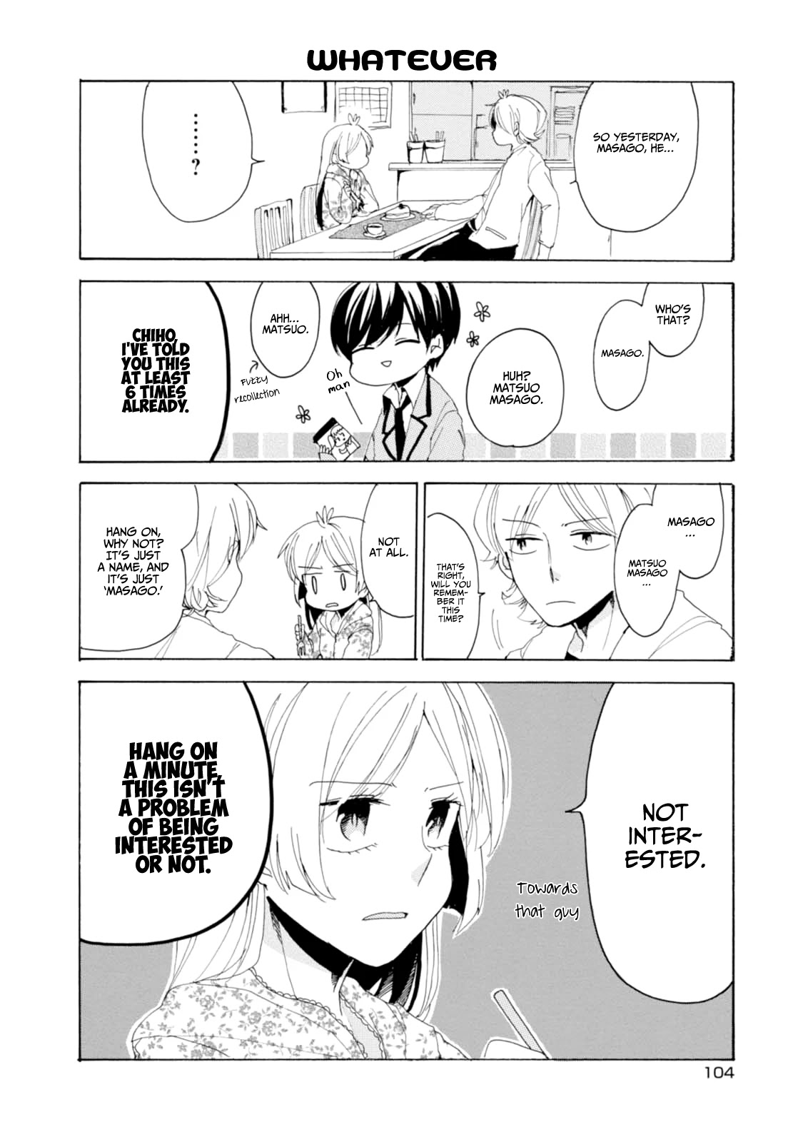 Akkun to Kanojo Chapter 8 page 6 - Chapter 8