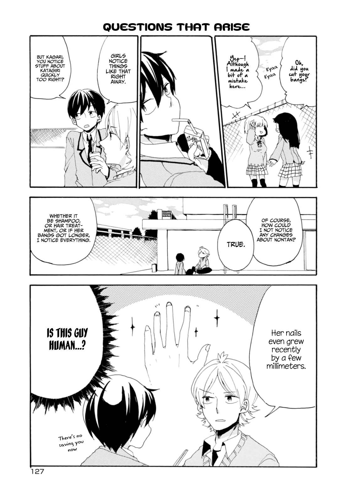 Akkun to Kanojo Chapter 9 page 15 - Chapter 9