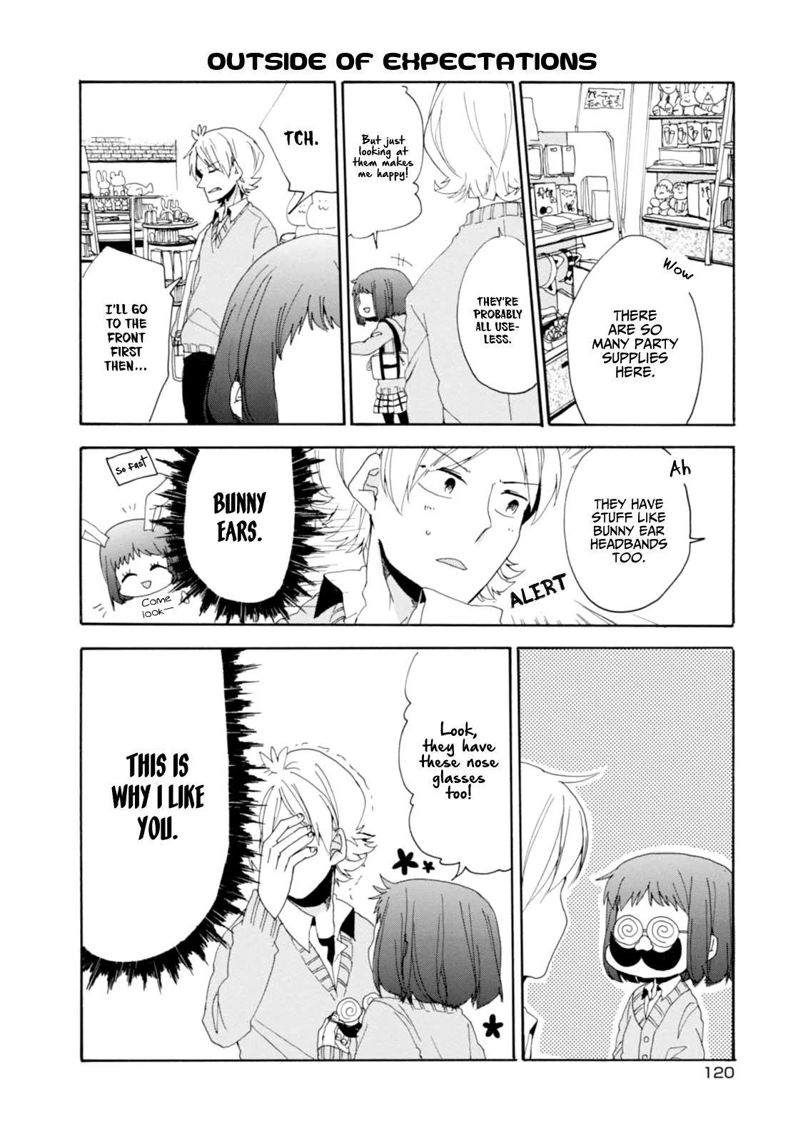 Akkun to Kanojo Chapter 9 page 8 - Chapter 9