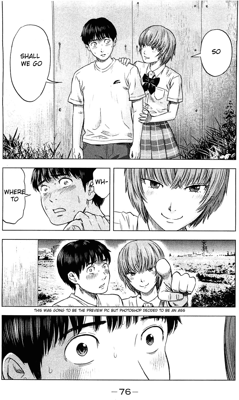 Aku no Hana Chapter 15 page 8 - Chapter 15: Twilight
