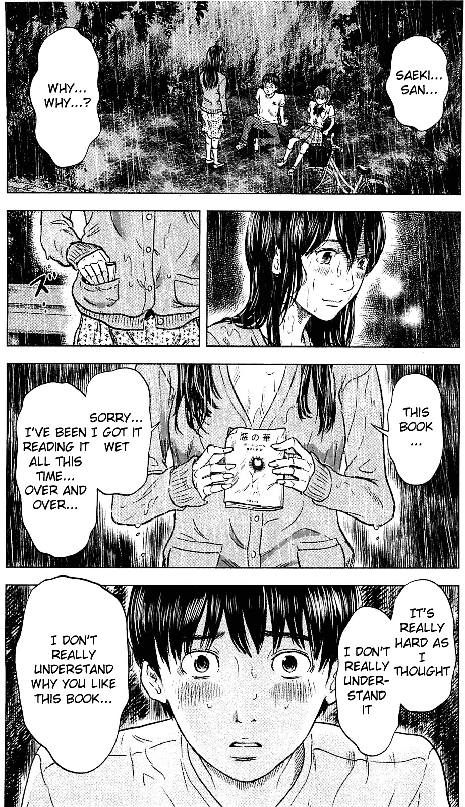 Aku no Hana Chapter 16 page 10 - Chapter 16: The Hurtful Moon