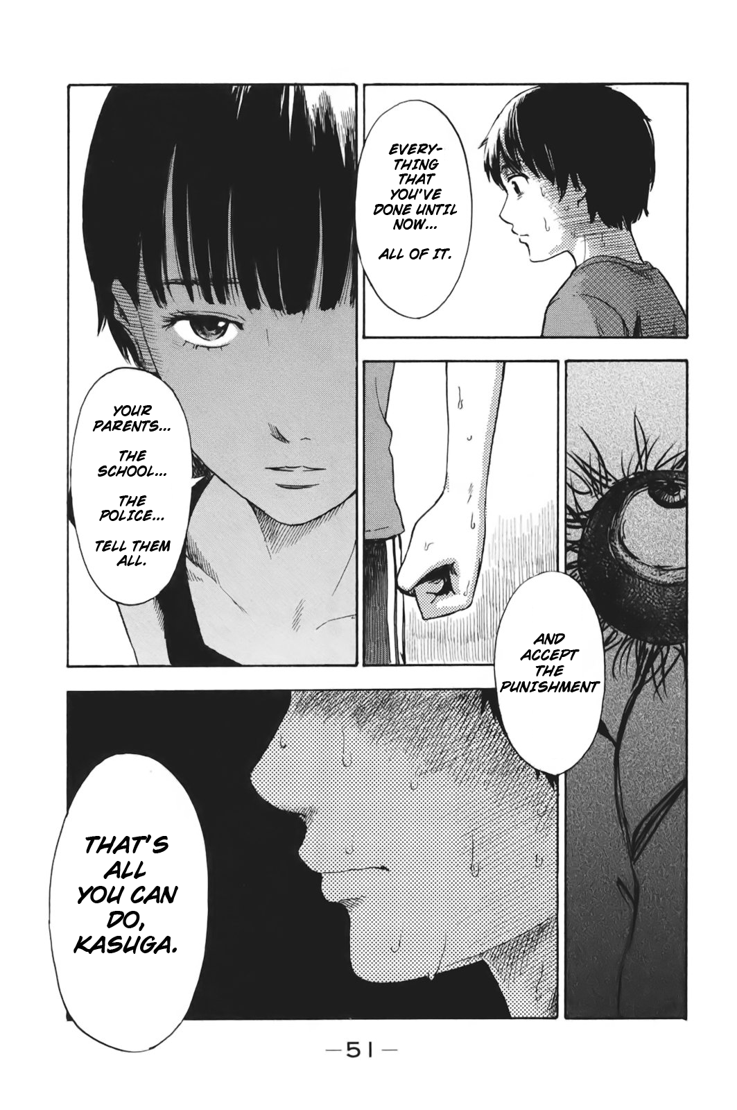 Aku no Hana Chapter 29 page 12 - Chapter 29: Tomorrow Morning, Will You Have Achieved Anything