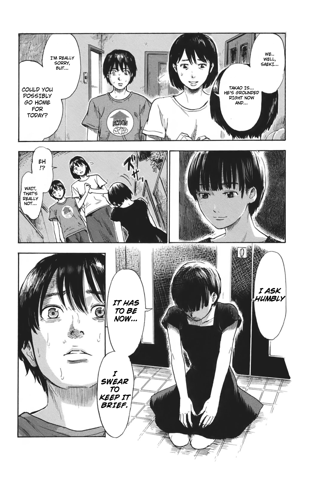 Aku no Hana Chapter 29 page 3 - Chapter 29: Tomorrow Morning, Will You Have Achieved Anything