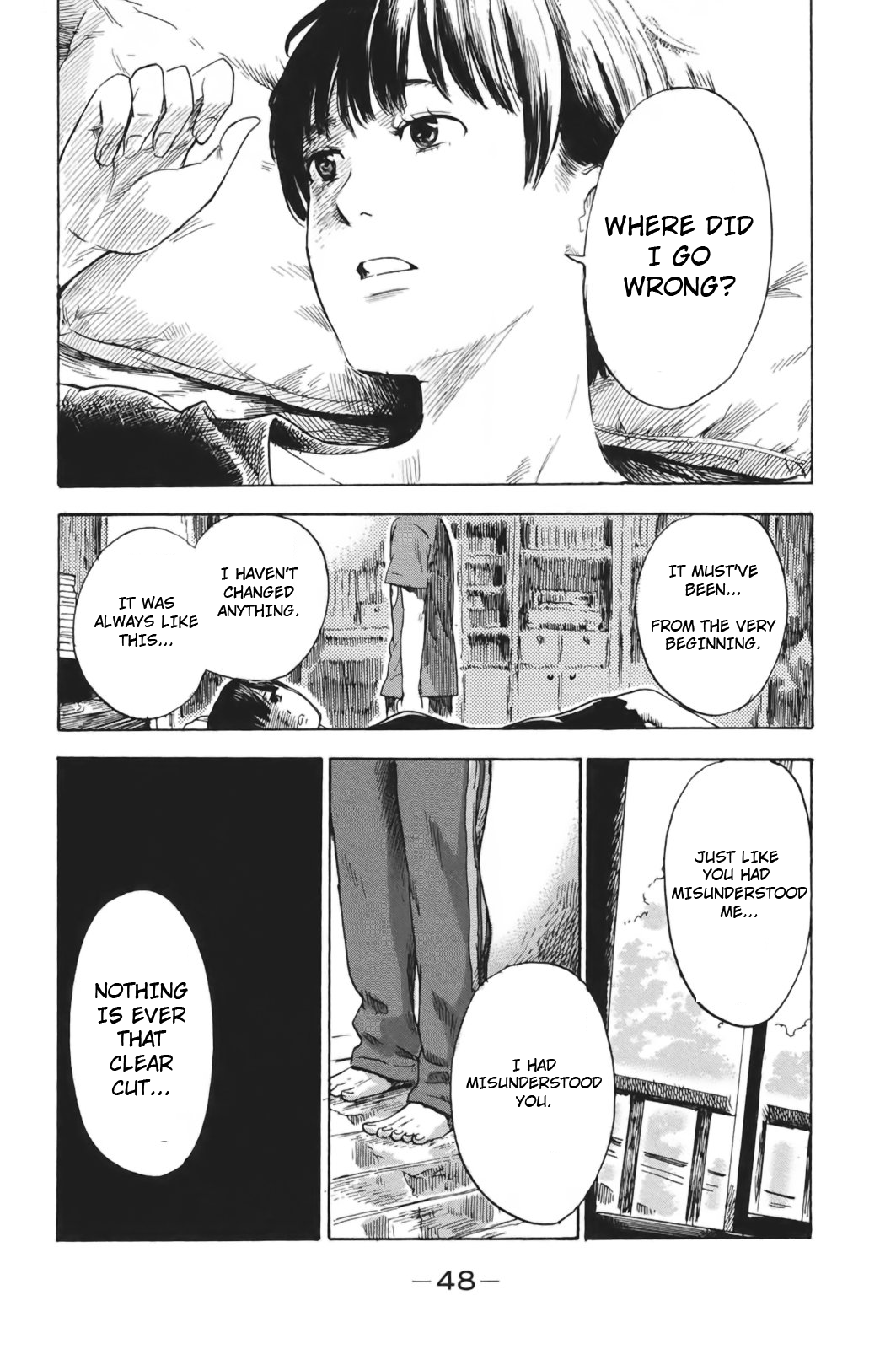 Aku no Hana Chapter 29 page 9 - Chapter 29: Tomorrow Morning, Will You Have Achieved Anything