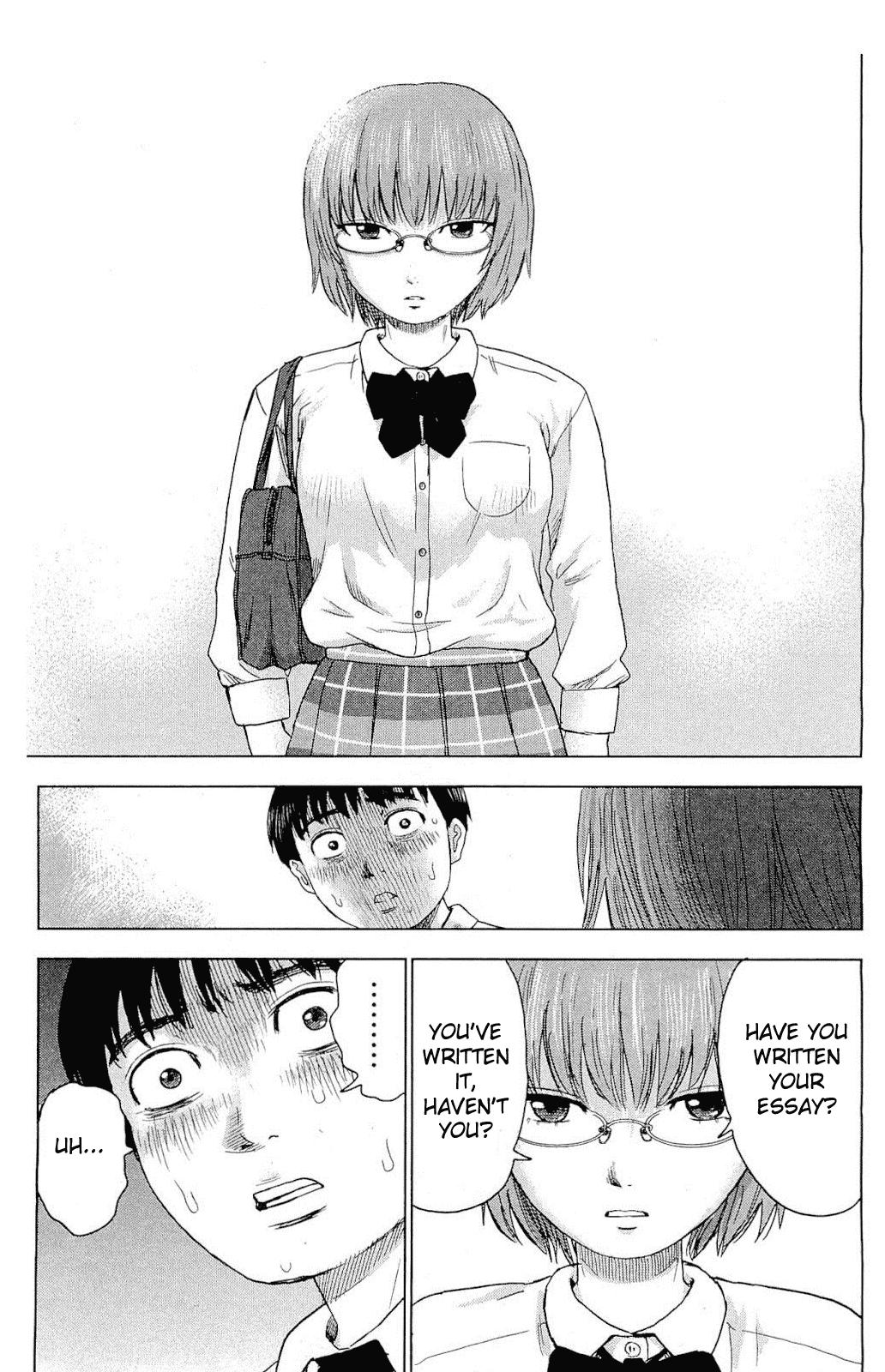 Aku no Hana Chapter 3 page 10 - Chapter 3: The Reason for Blackmail