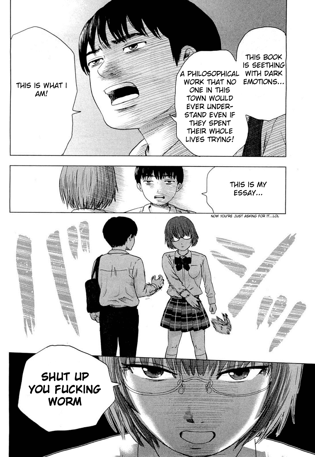 Aku no Hana Chapter 3 page 19 - Chapter 3: The Reason for Blackmail