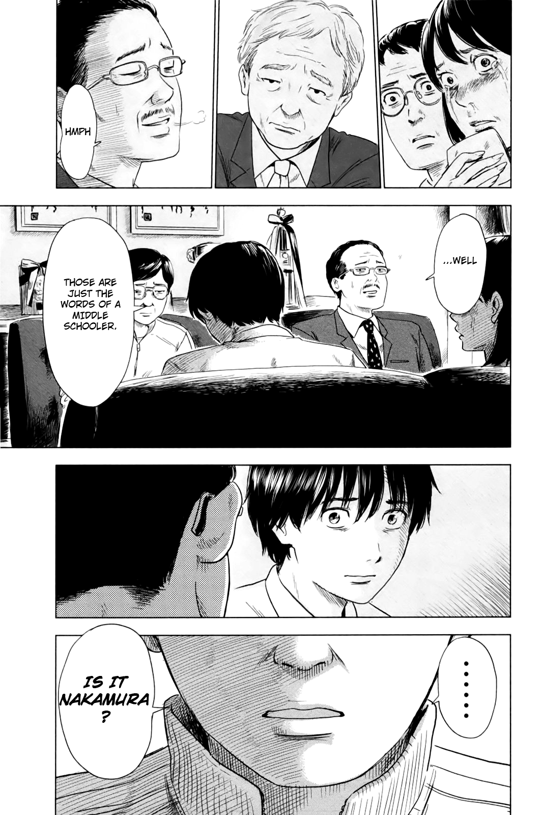 Aku no Hana Chapter 30 page 11 - Chapter 30: Soft Breaths in the Midst of a Leaden Darkness