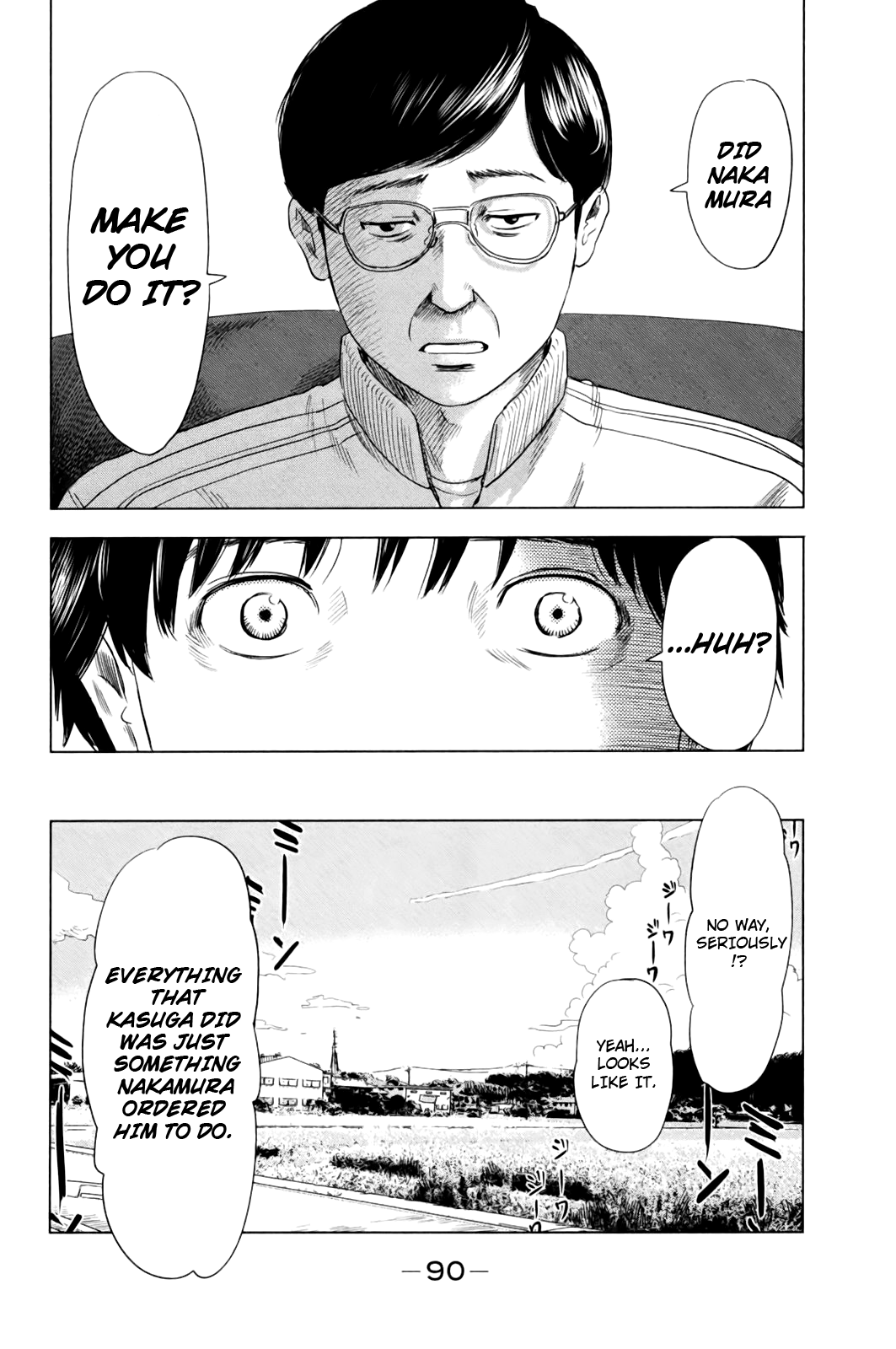 Aku no Hana Chapter 30 page 12 - Chapter 30: Soft Breaths in the Midst of a Leaden Darkness