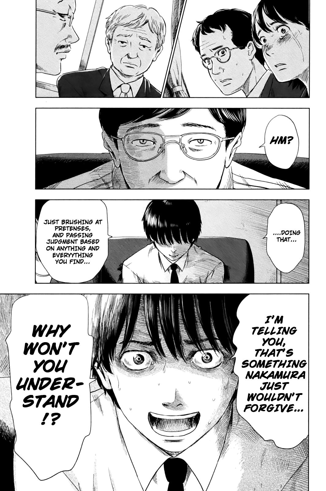 Aku no Hana Chapter 30 page 17 - Chapter 30: Soft Breaths in the Midst of a Leaden Darkness