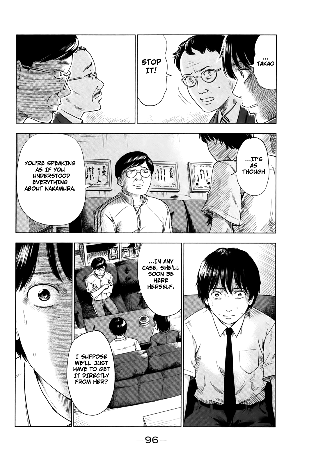 Aku no Hana Chapter 30 page 18 - Chapter 30: Soft Breaths in the Midst of a Leaden Darkness
