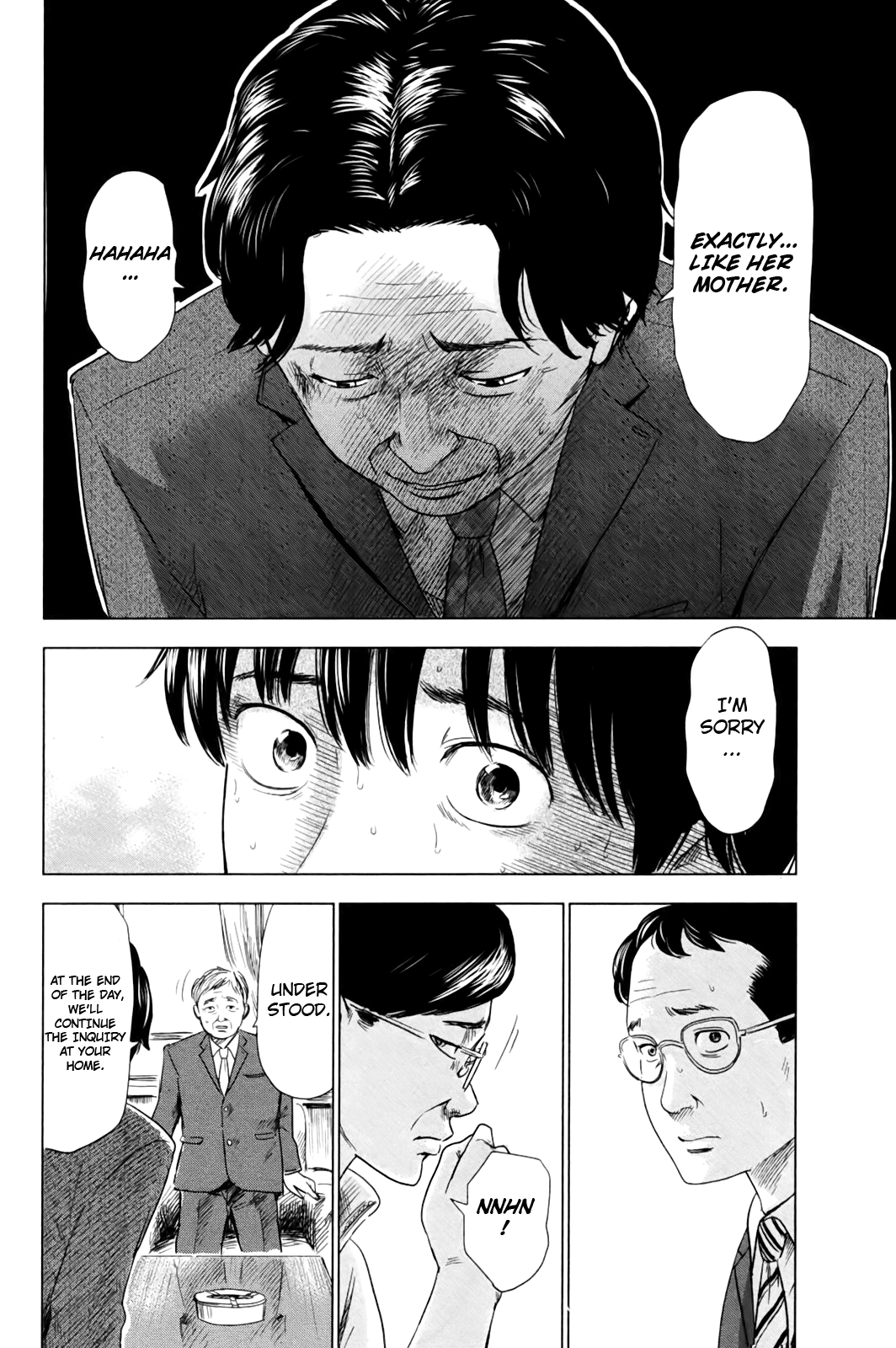 Aku no Hana Chapter 30 page 22 - Chapter 30: Soft Breaths in the Midst of a Leaden Darkness