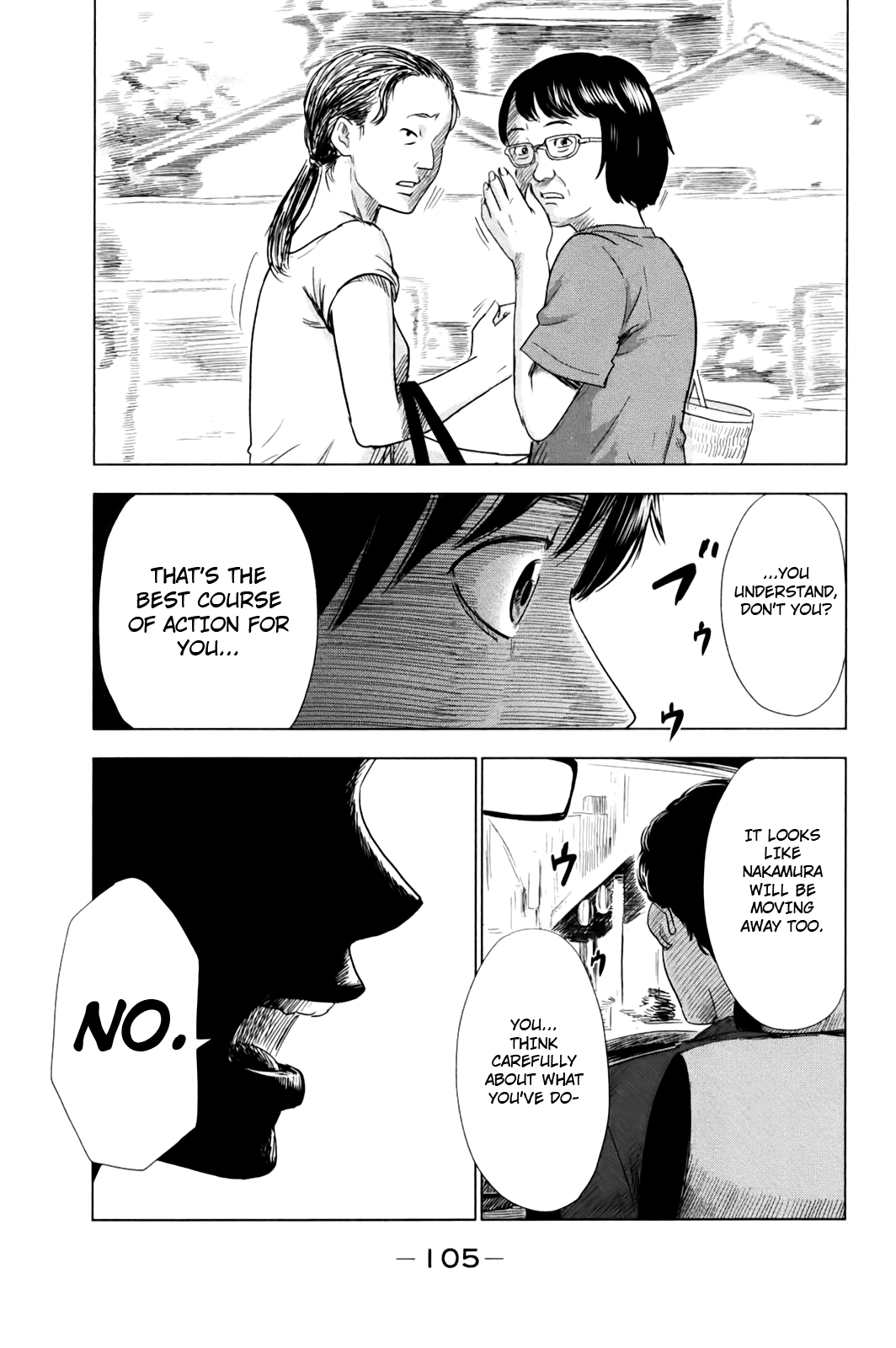 Aku no Hana Chapter 30 page 27 - Chapter 30: Soft Breaths in the Midst of a Leaden Darkness