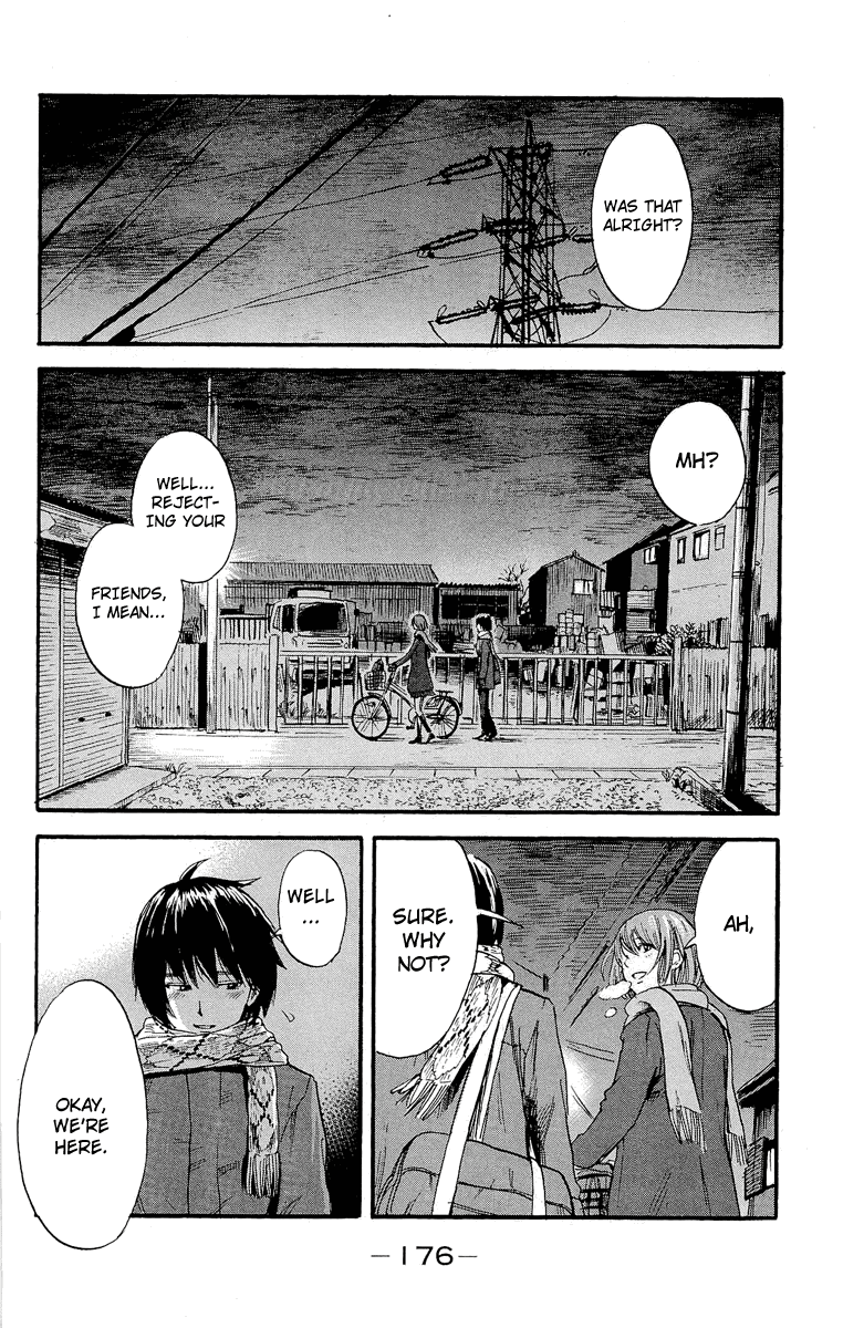 Aku no Hana Chapter 37 page 18 - Chapter 37: The winter sunshine suddenly lightens