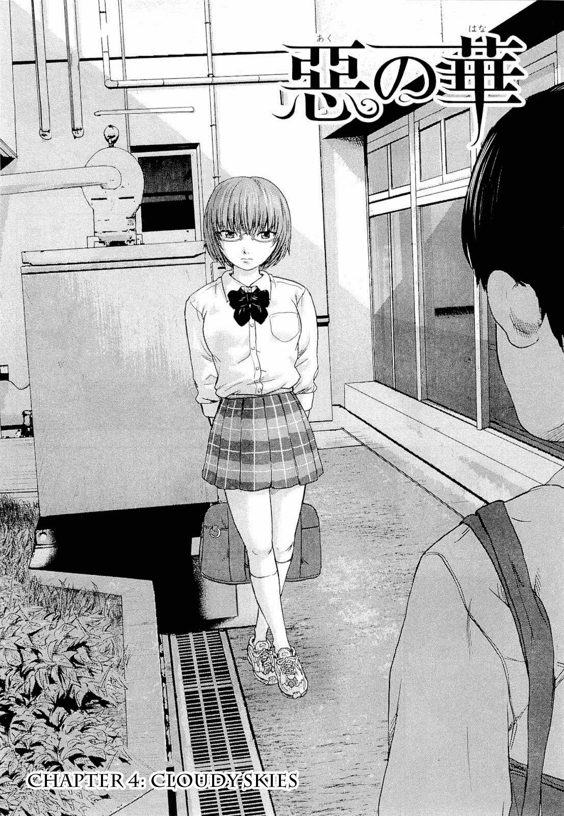 Aku no Hana Chapter 4 page 1 - Chapter 4: Cloudy Skies