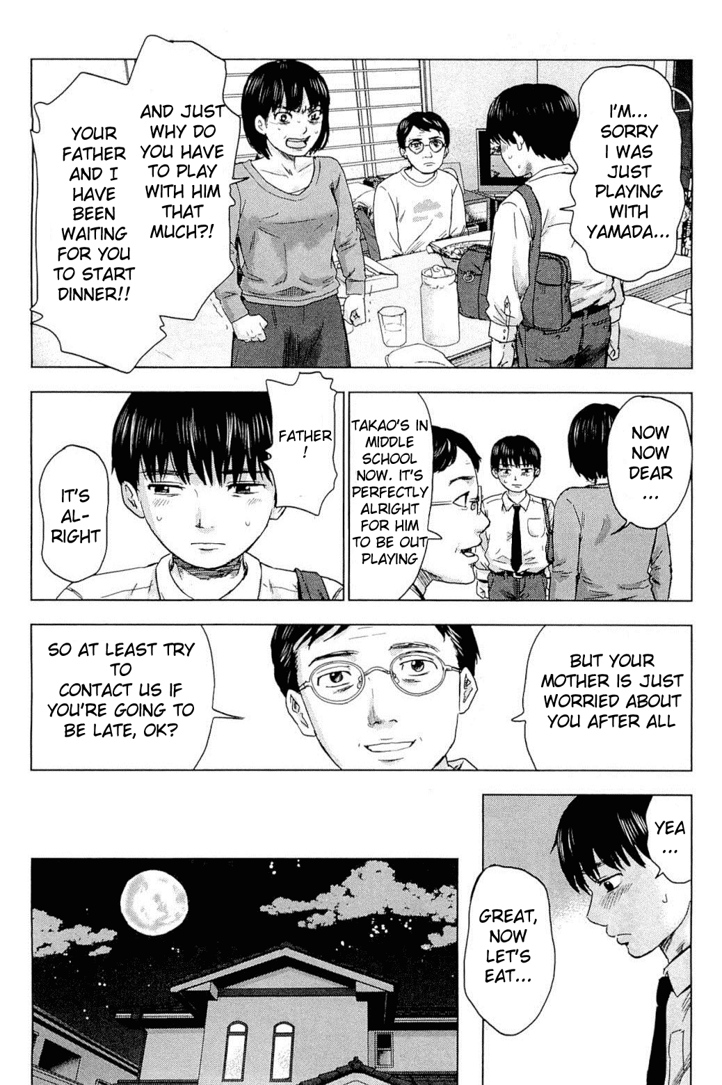 Aku no Hana Chapter 4 page 11 - Chapter 4: Cloudy Skies