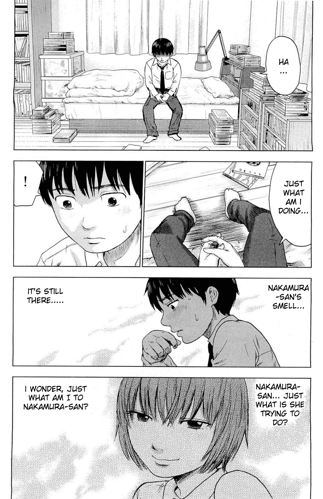 Aku no Hana Chapter 4 page 12 - Chapter 4: Cloudy Skies