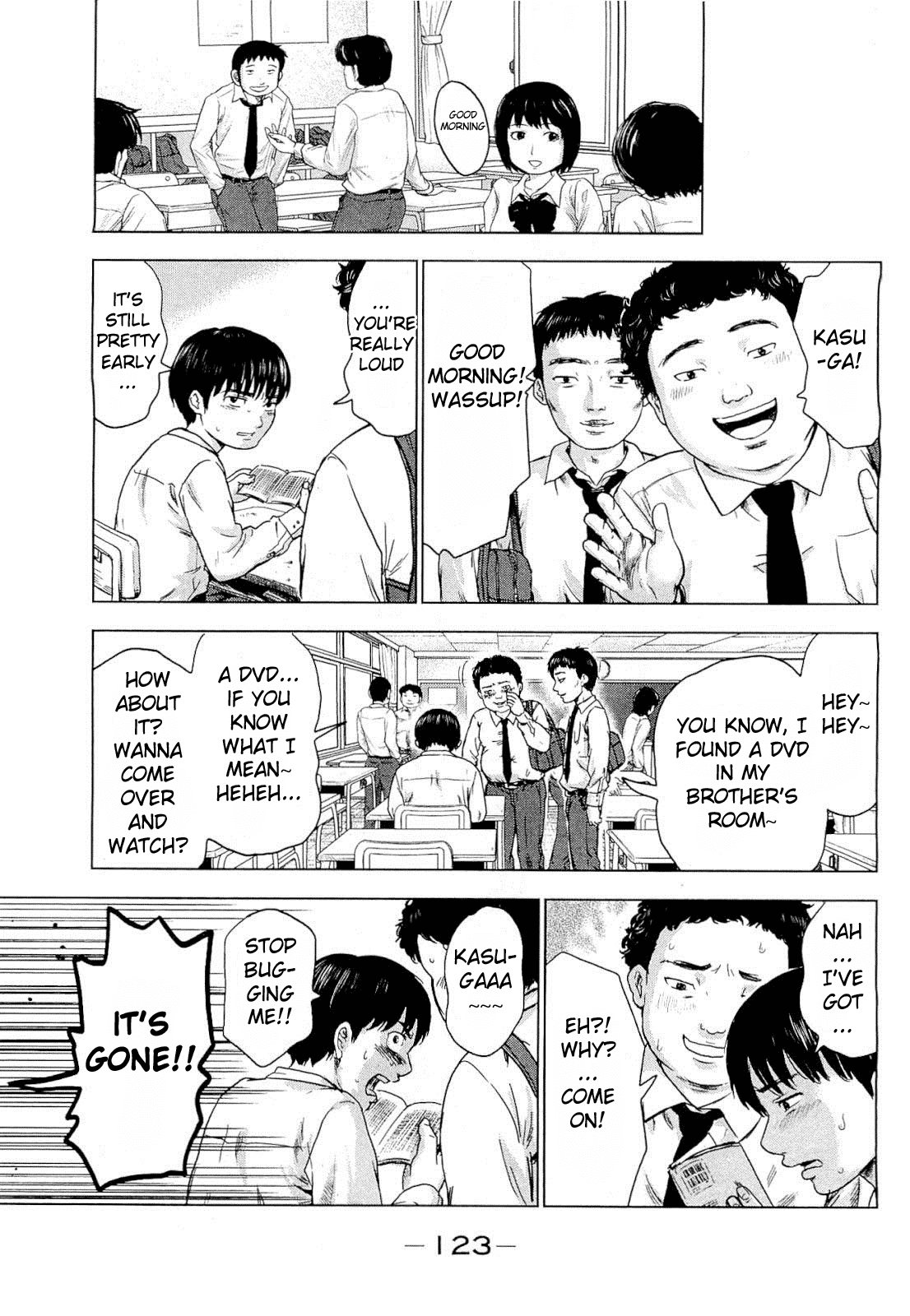 Aku no Hana Chapter 4 page 14 - Chapter 4: Cloudy Skies