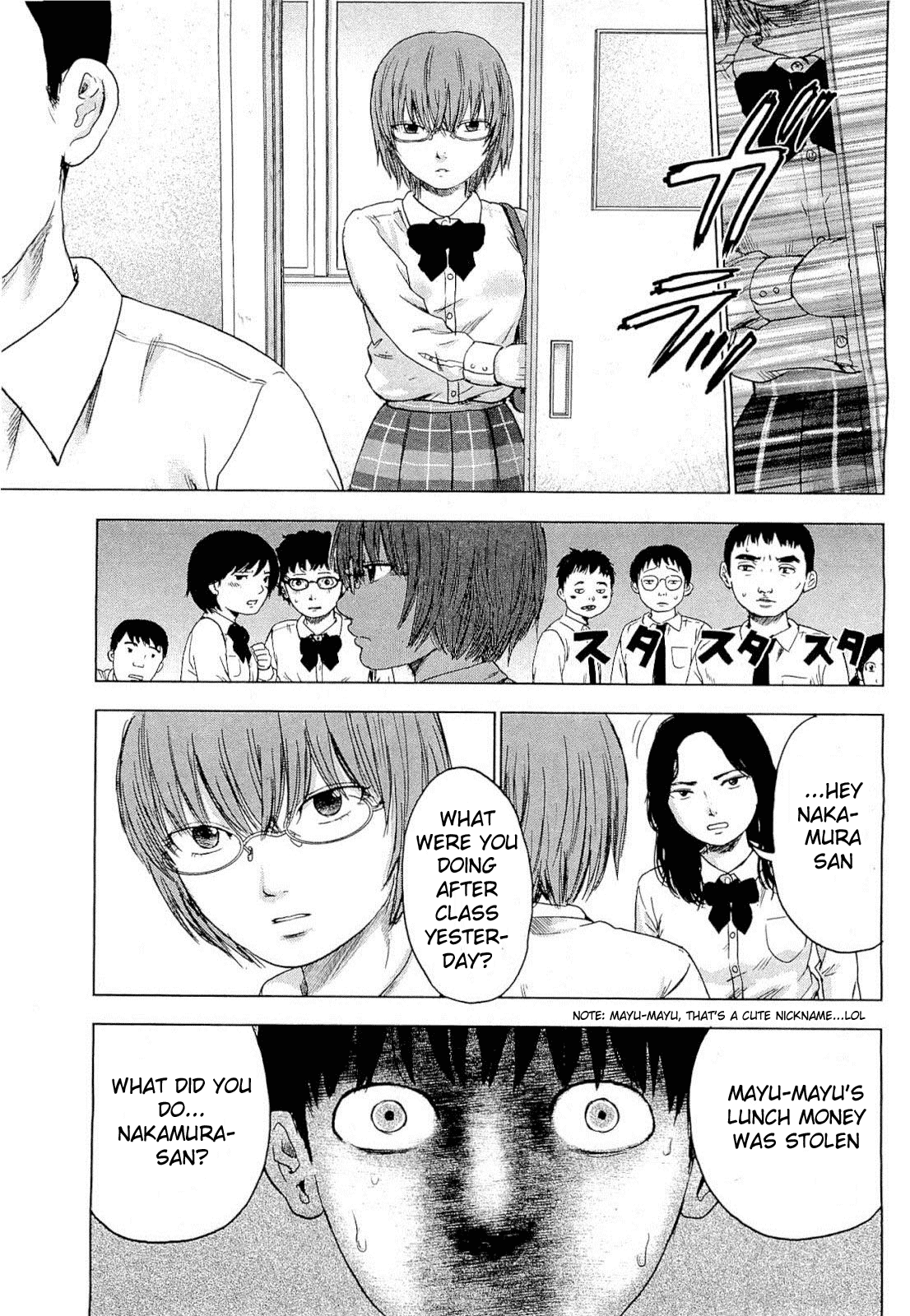 Aku no Hana Chapter 4 page 18 - Chapter 4: Cloudy Skies