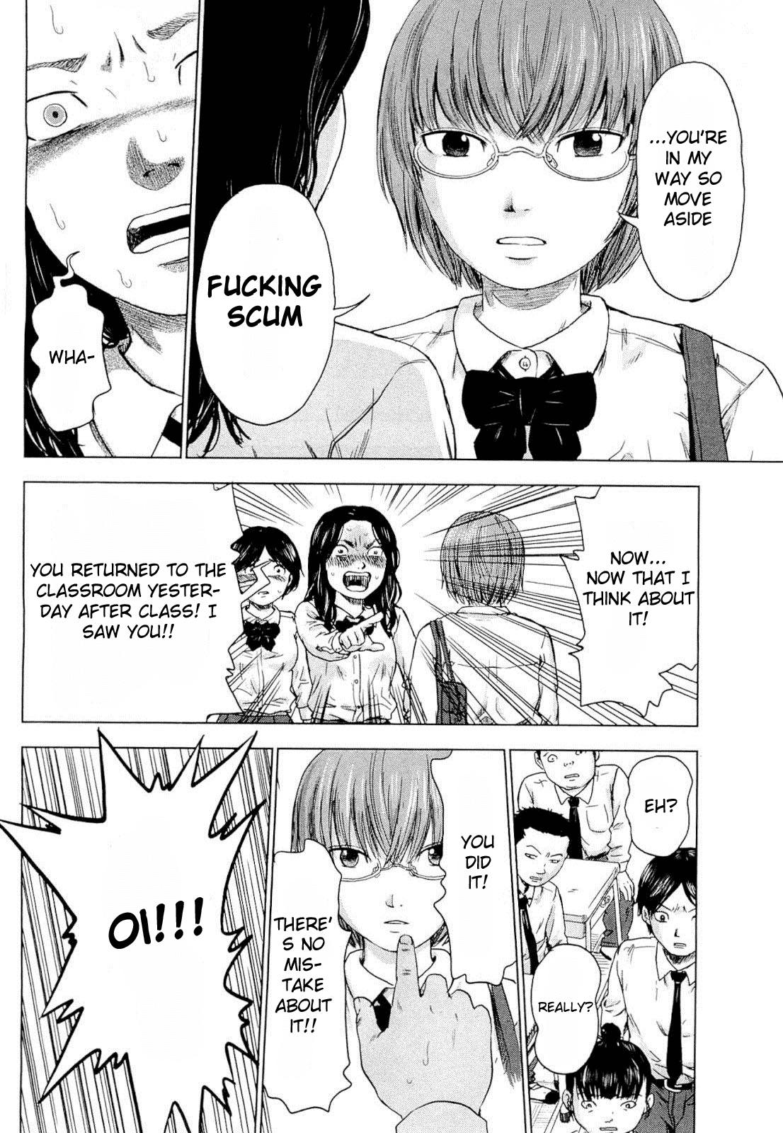 Aku no Hana Chapter 4 page 19 - Chapter 4: Cloudy Skies