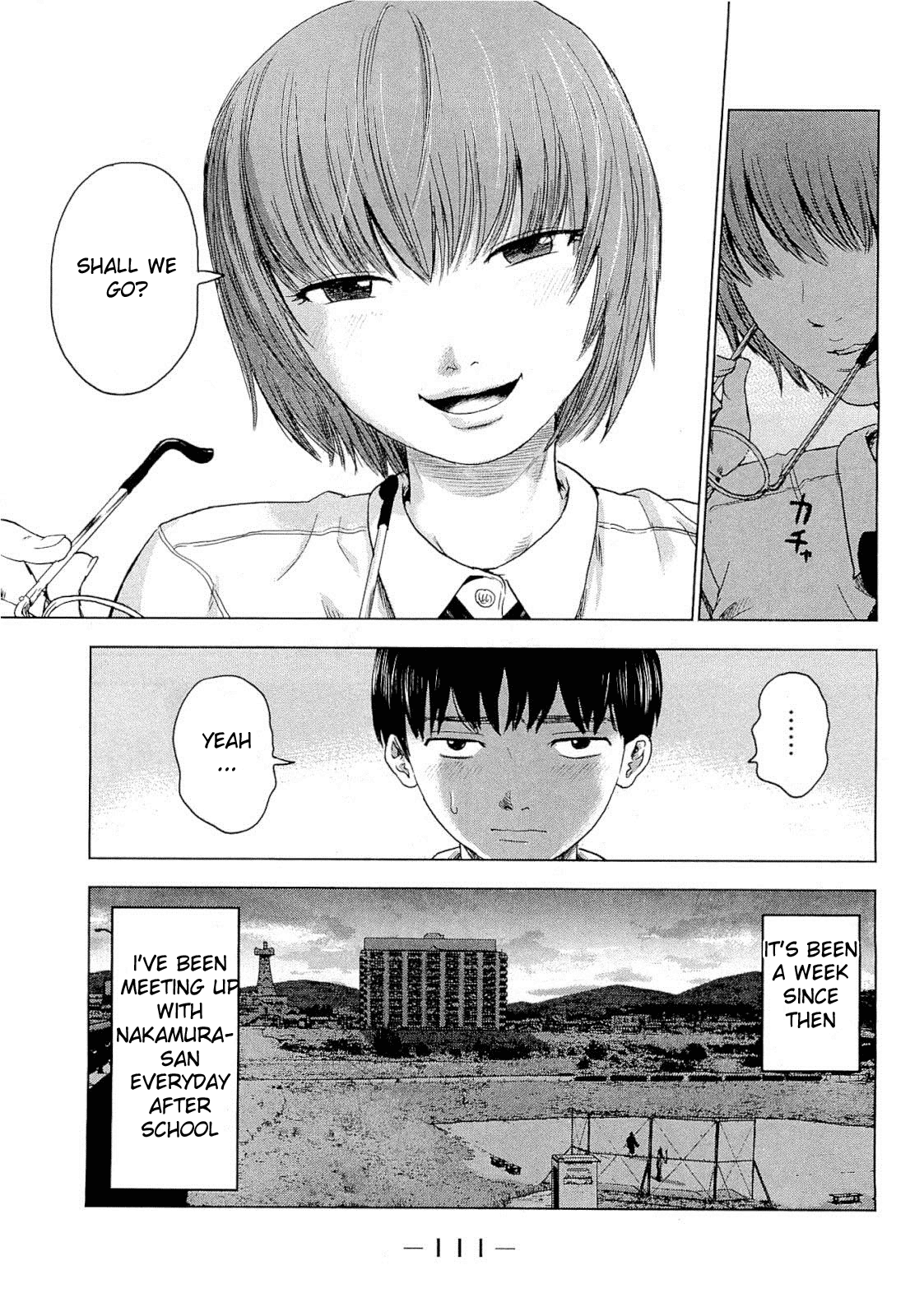 Aku no Hana Chapter 4 page 2 - Chapter 4: Cloudy Skies