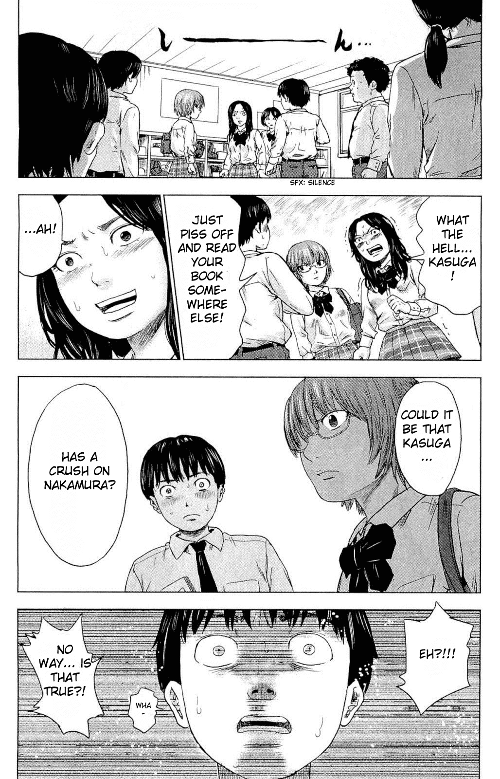 Aku no Hana Chapter 4 page 21 - Chapter 4: Cloudy Skies