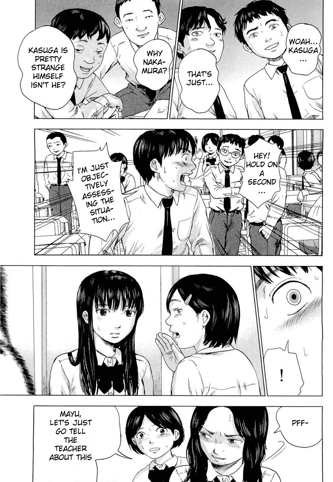 Aku no Hana Chapter 4 page 22 - Chapter 4: Cloudy Skies
