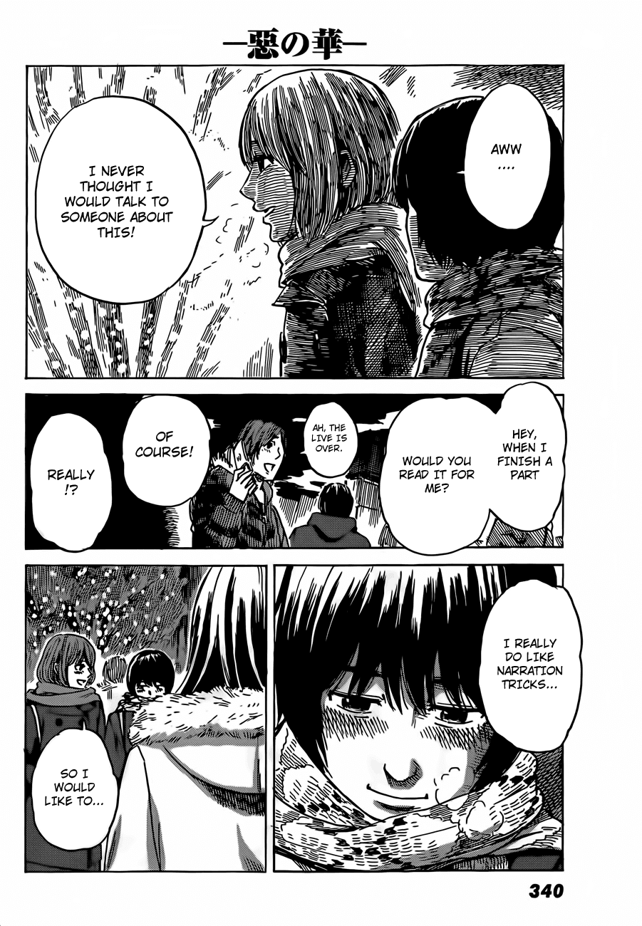 Aku no Hana Chapter 40 page 35 - Chapter 40: Breaking the harmony of the happy universe