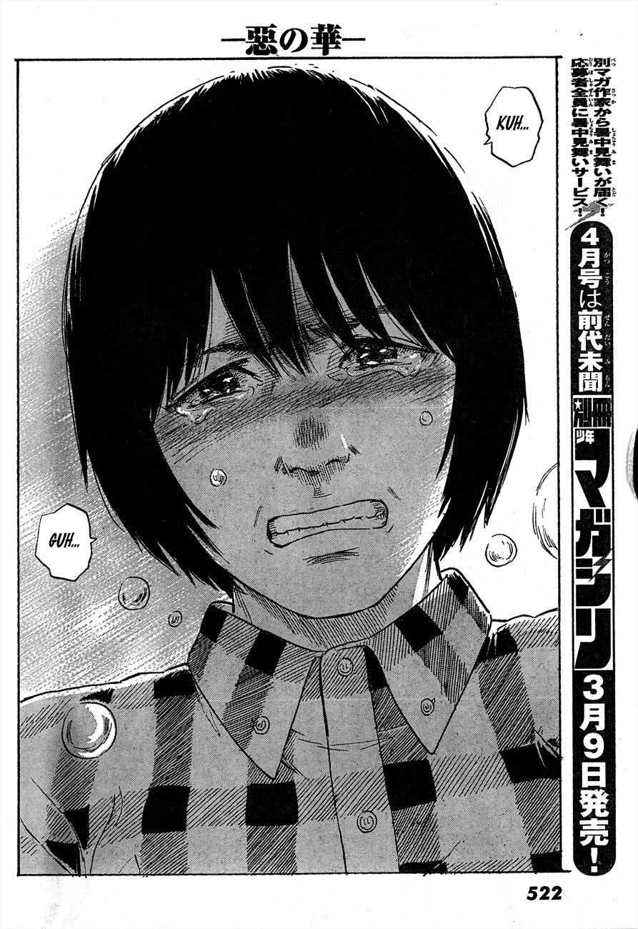 Aku no Hana Chapter 42 page 24 - Chapter 42: In short, I died