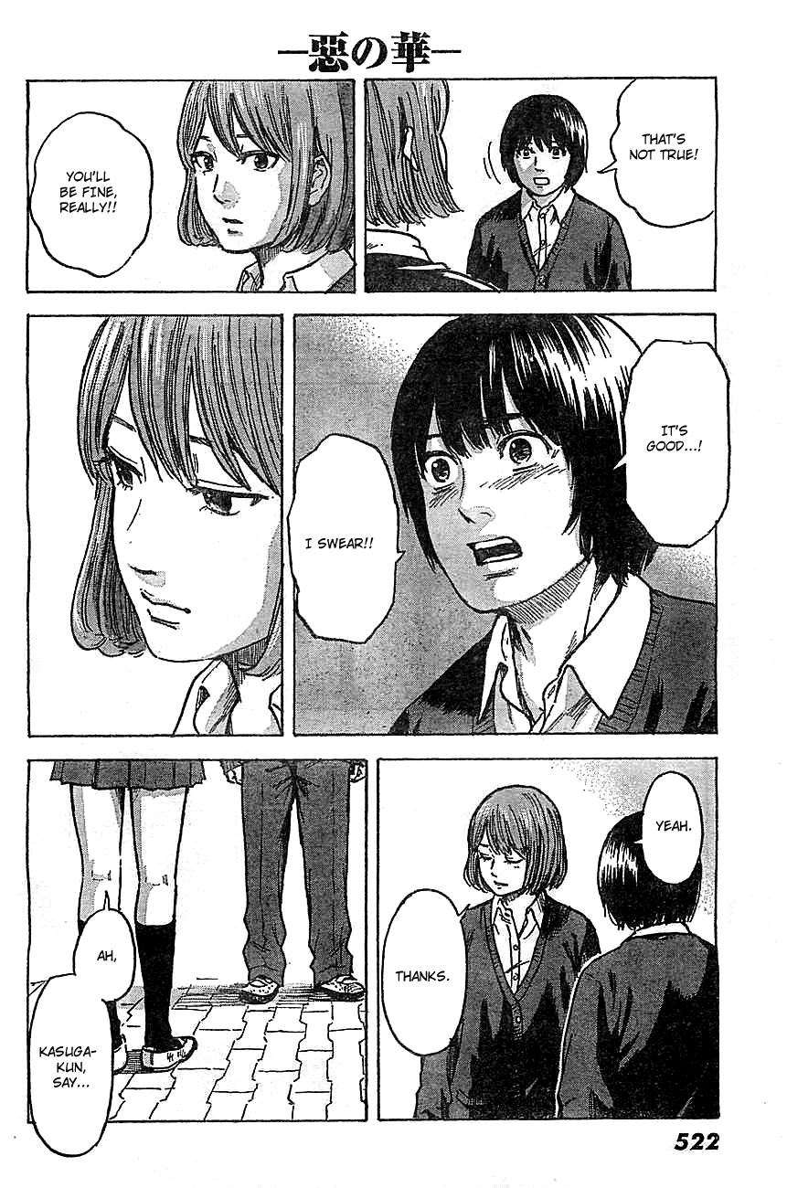 Aku no Hana Chapter 43 page 17 - Chapter 43: That's your spirit