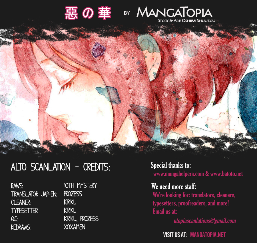 Aku no Hana Chapter 44 page 1 - Chapter 44: What my sinful heart seeks is
