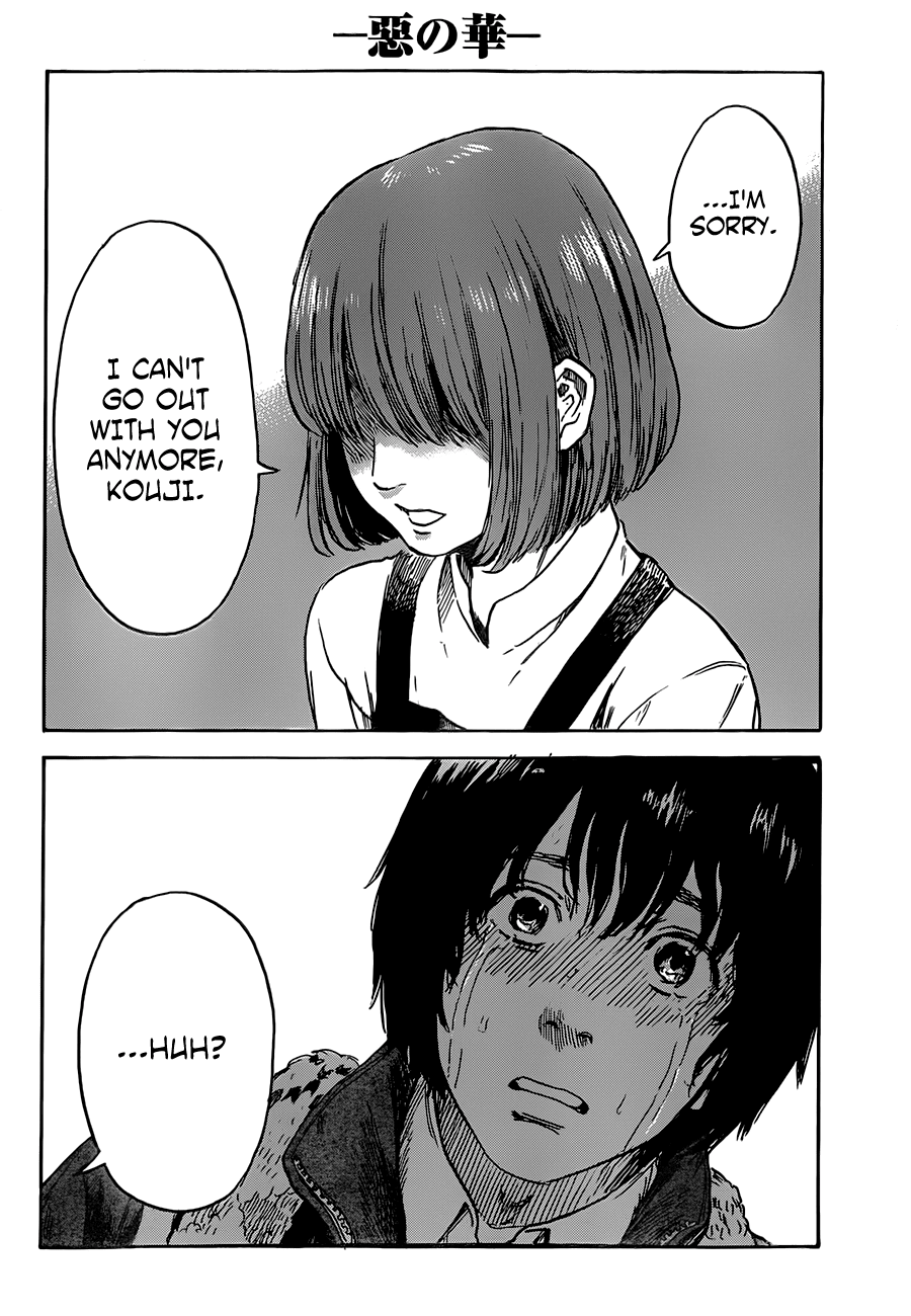Aku no Hana Chapter 45 page 14 - Chapter 45: My love for you, as vast as the night sky