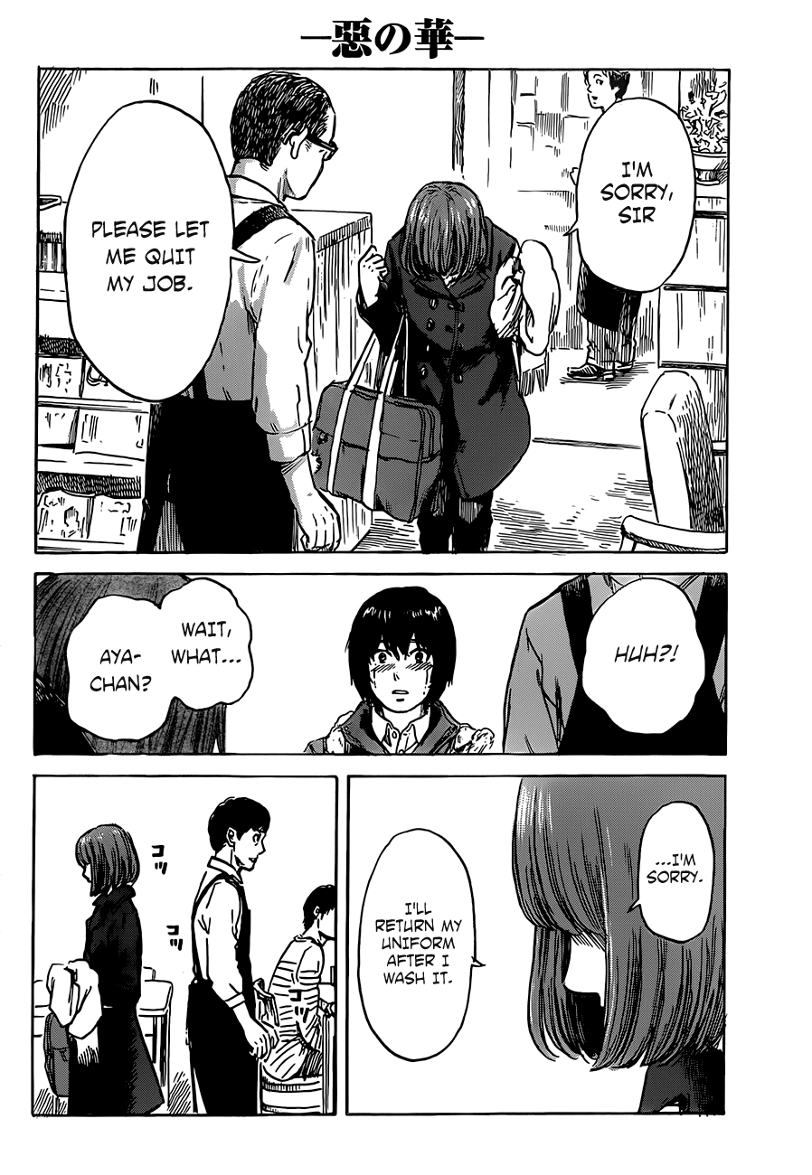 Aku no Hana Chapter 45 page 18 - Chapter 45: My love for you, as vast as the night sky