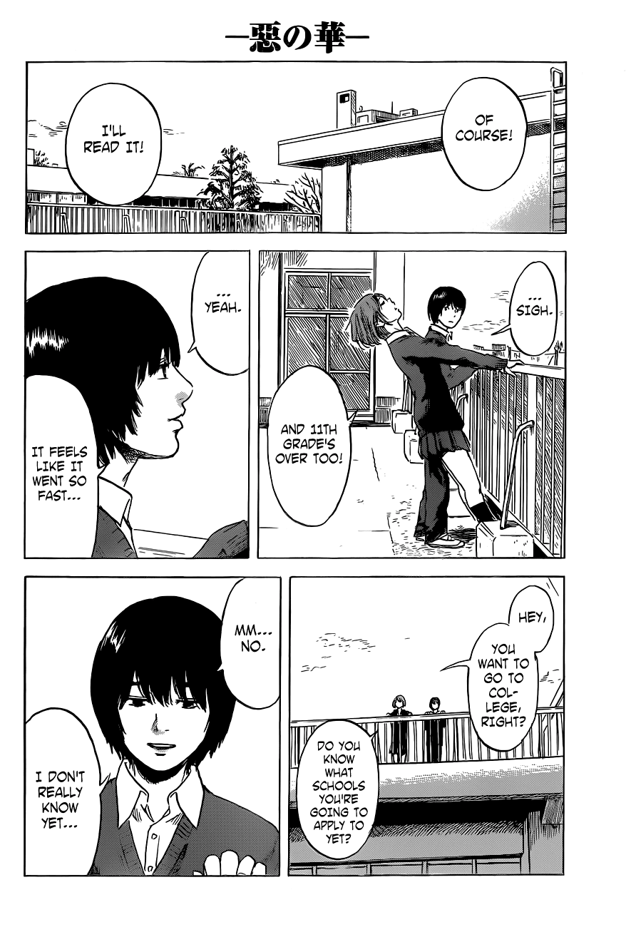 Aku no Hana Chapter 47 page 12 - Chapter 47: I'm just now returning home