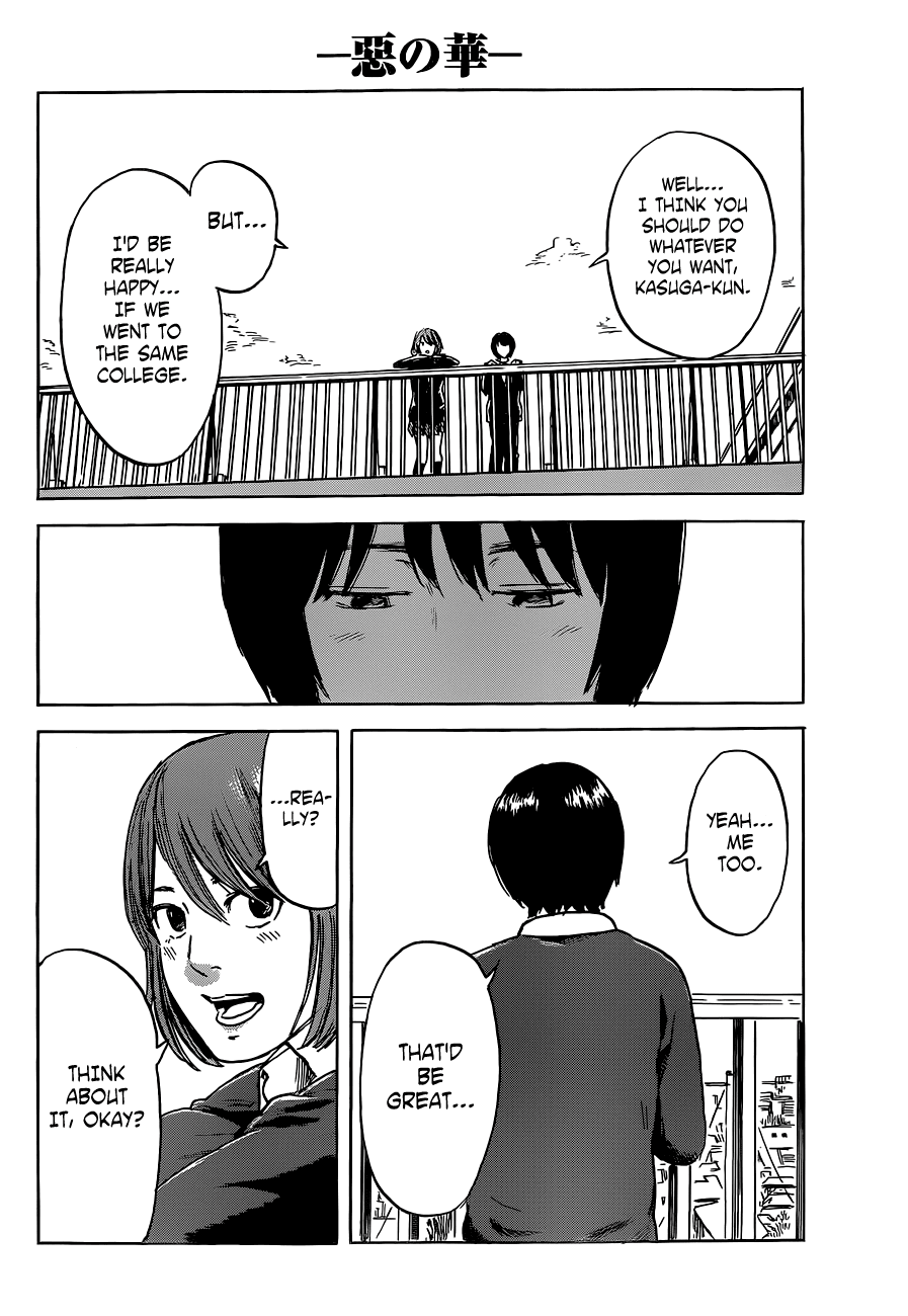Aku no Hana Chapter 47 page 14 - Chapter 47: I'm just now returning home