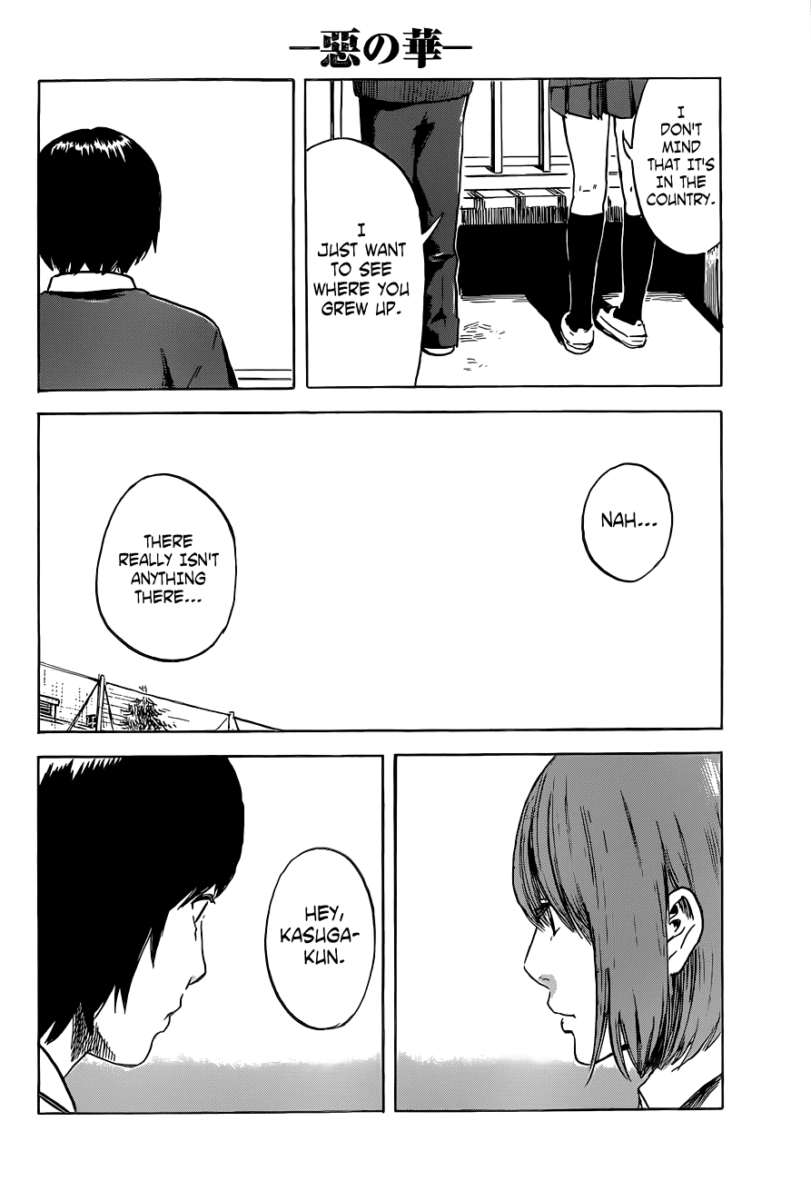 Aku no Hana Chapter 47 page 18 - Chapter 47: I'm just now returning home