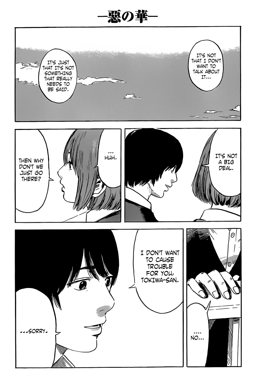 Aku no Hana Chapter 47 page 20 - Chapter 47: I'm just now returning home