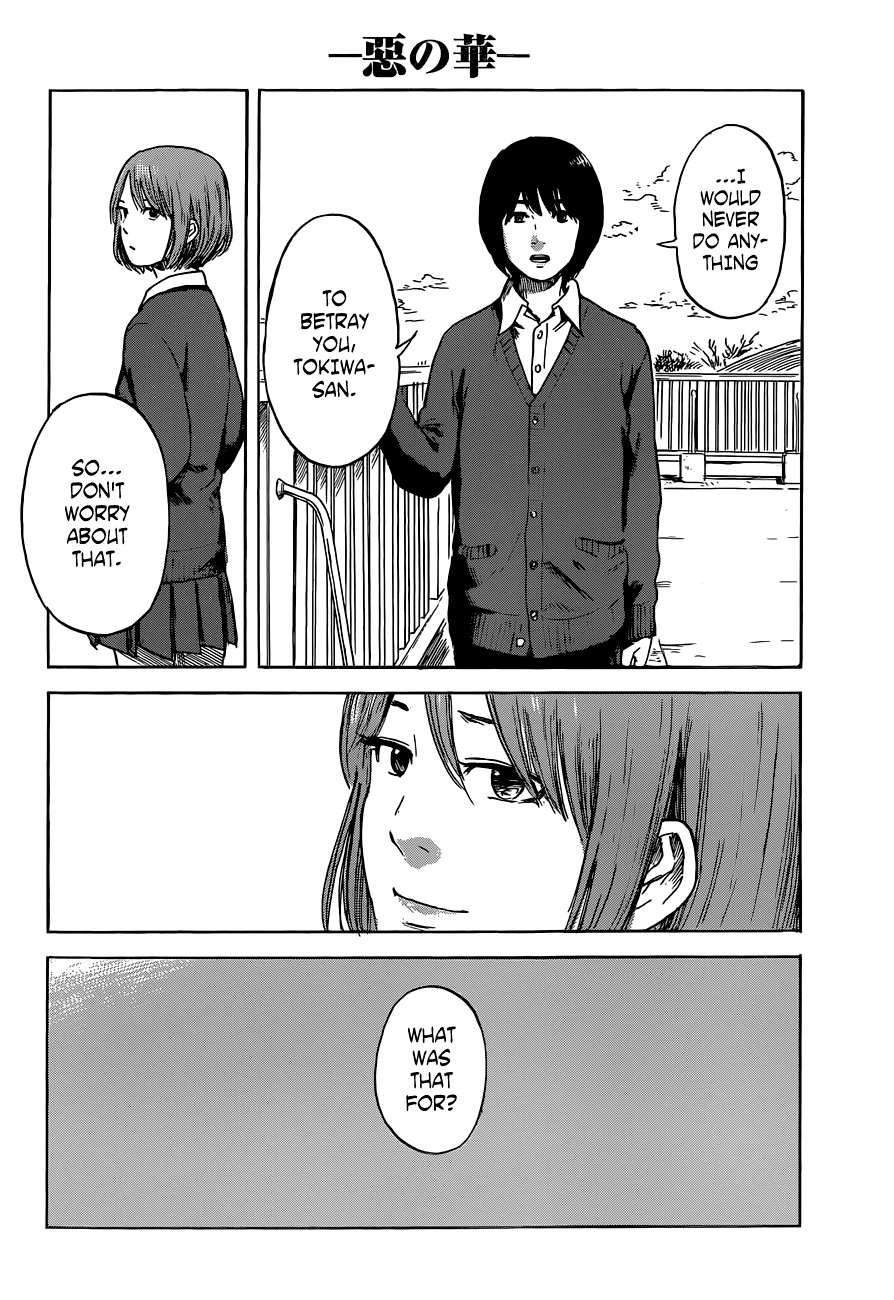 Aku no Hana Chapter 47 page 22 - Chapter 47: I'm just now returning home