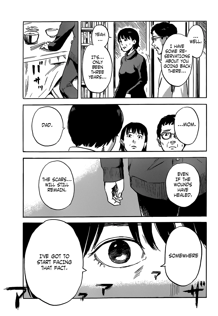 Aku no Hana Chapter 47 page 35 - Chapter 47: I'm just now returning home