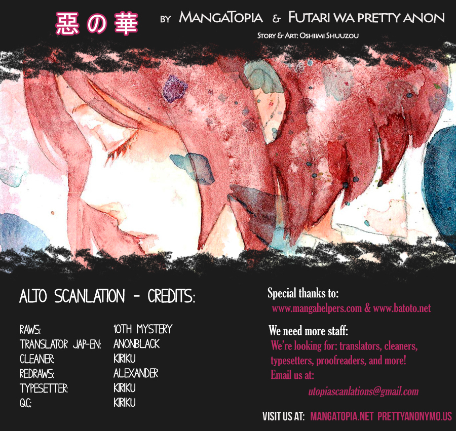Aku no Hana Chapter 47 page 37 - Chapter 47: I'm just now returning home