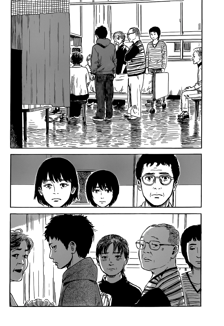 Aku no Hana Chapter 48 page 10 - Chapter 48: The corpse of a loved one is wrapped up